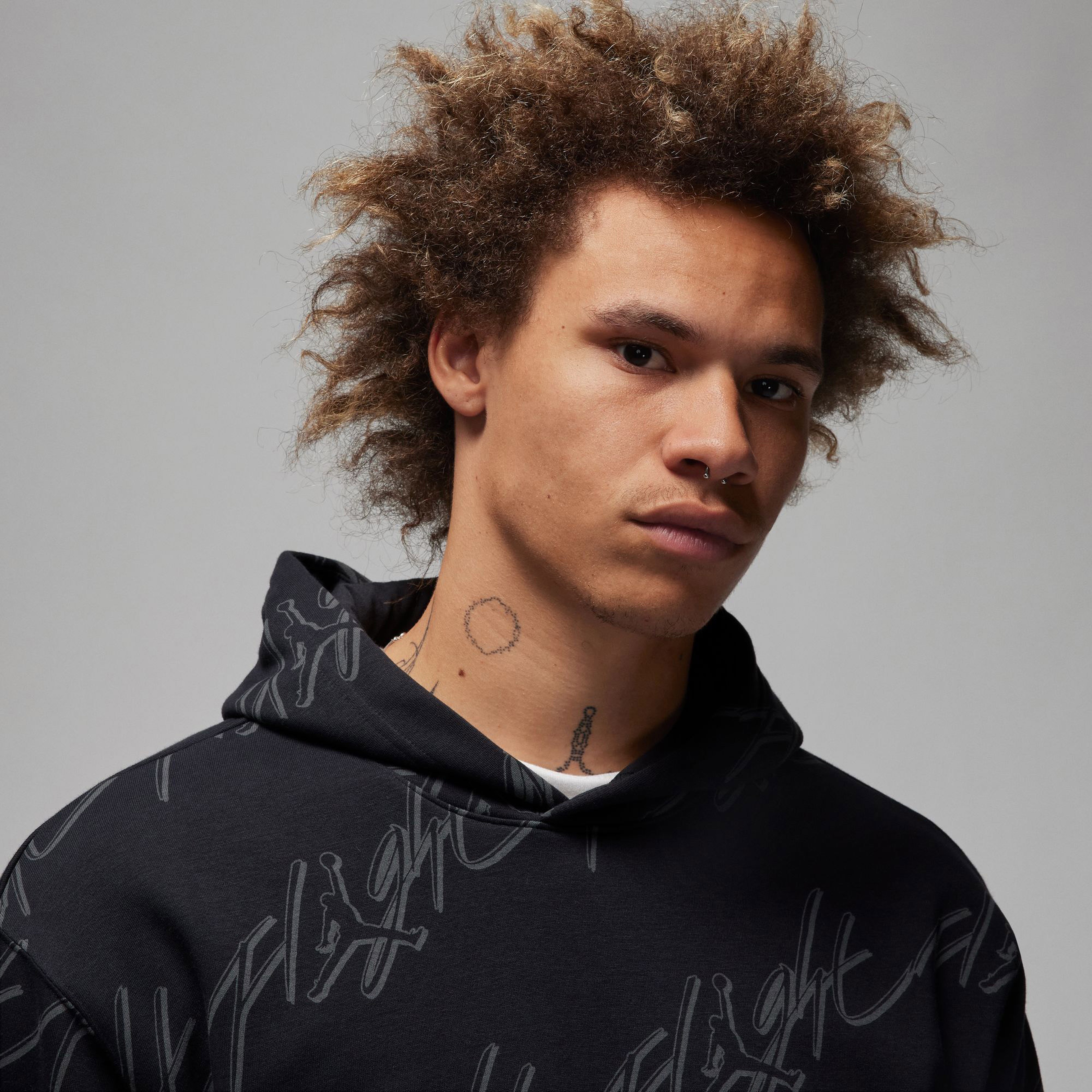 Jordan Essentials Po Erkek Siyah Hoodie