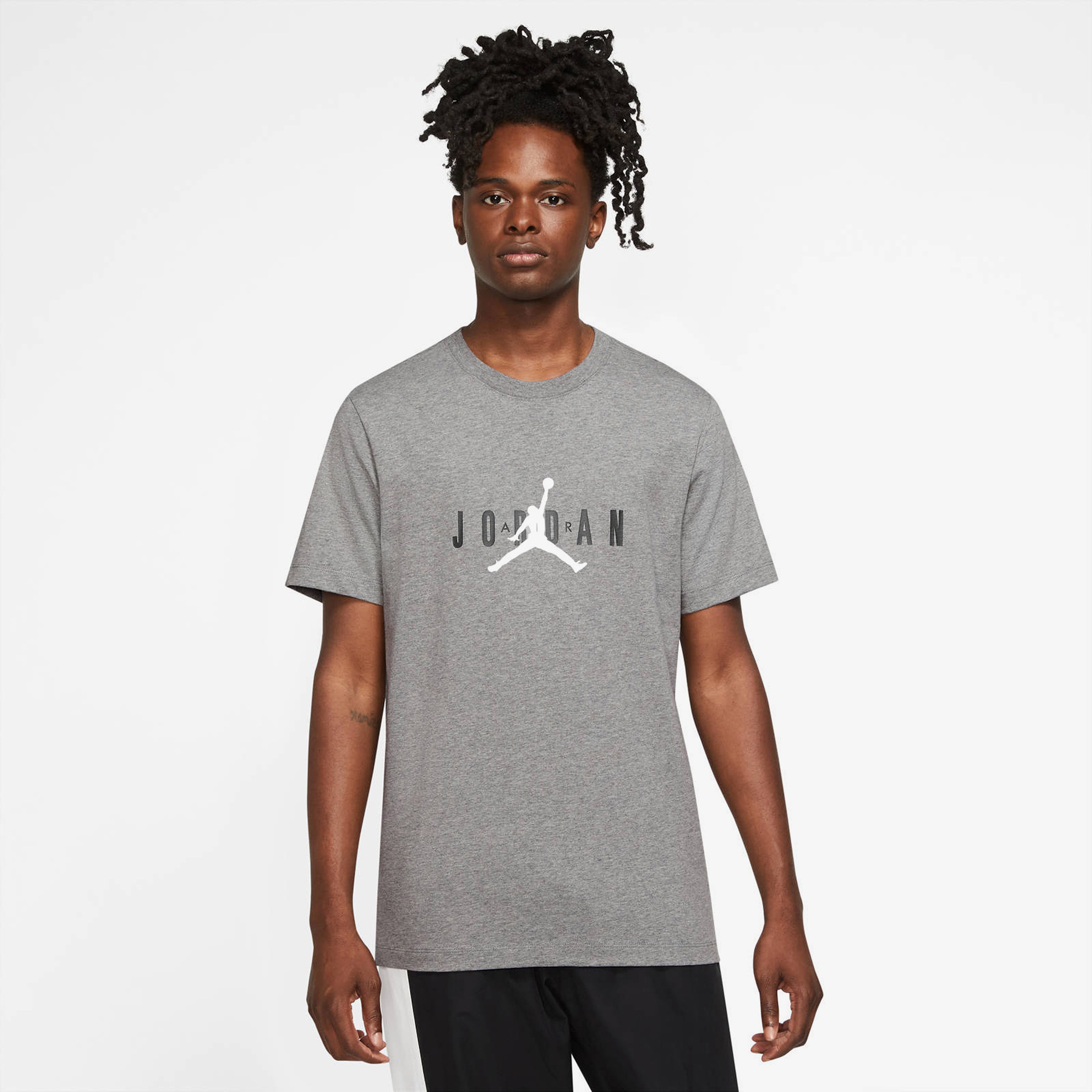Jordan Air Stretch  Erkek Gri T-Shirt