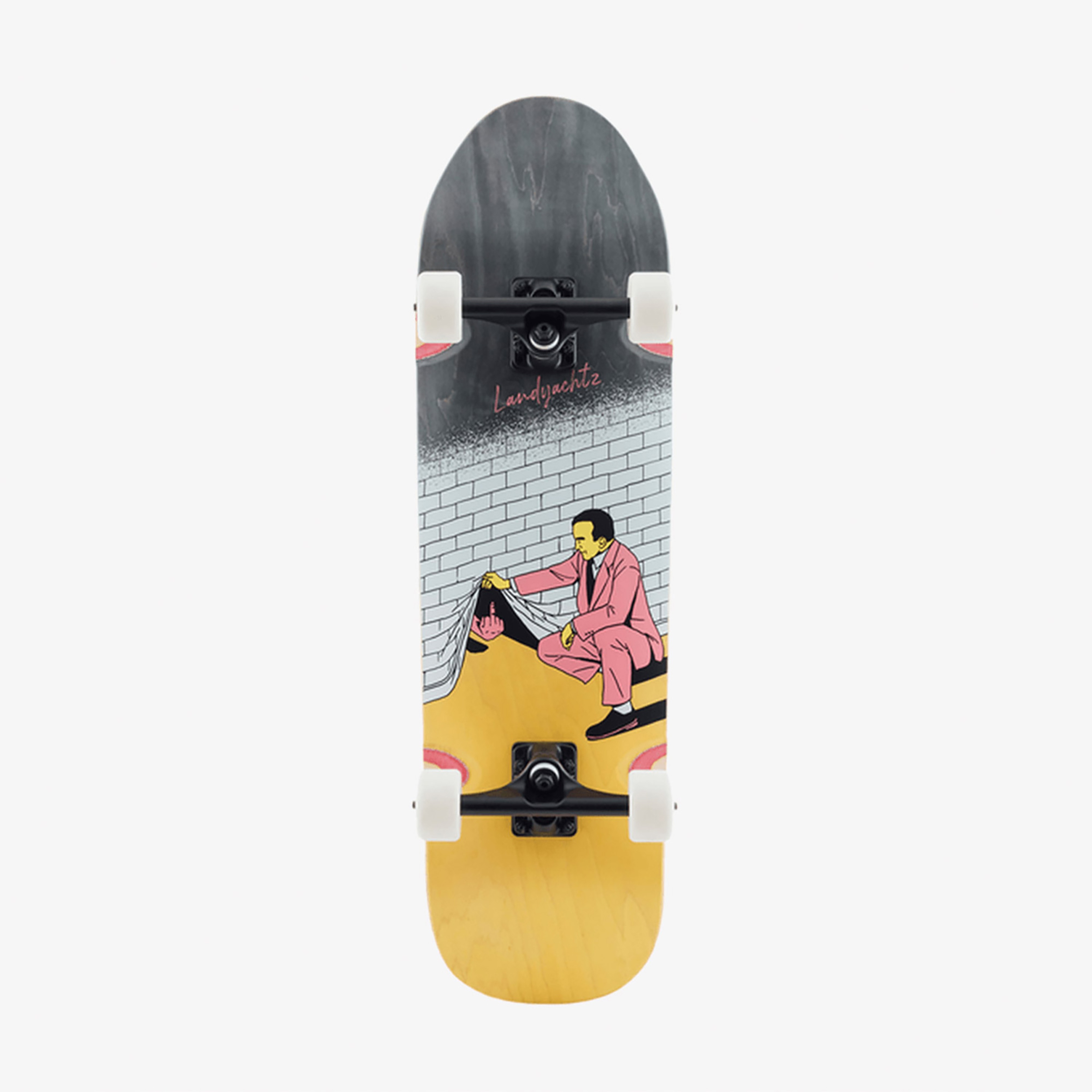 Landyachtz Atv X Perfecto Unisex Sarı Kaykay