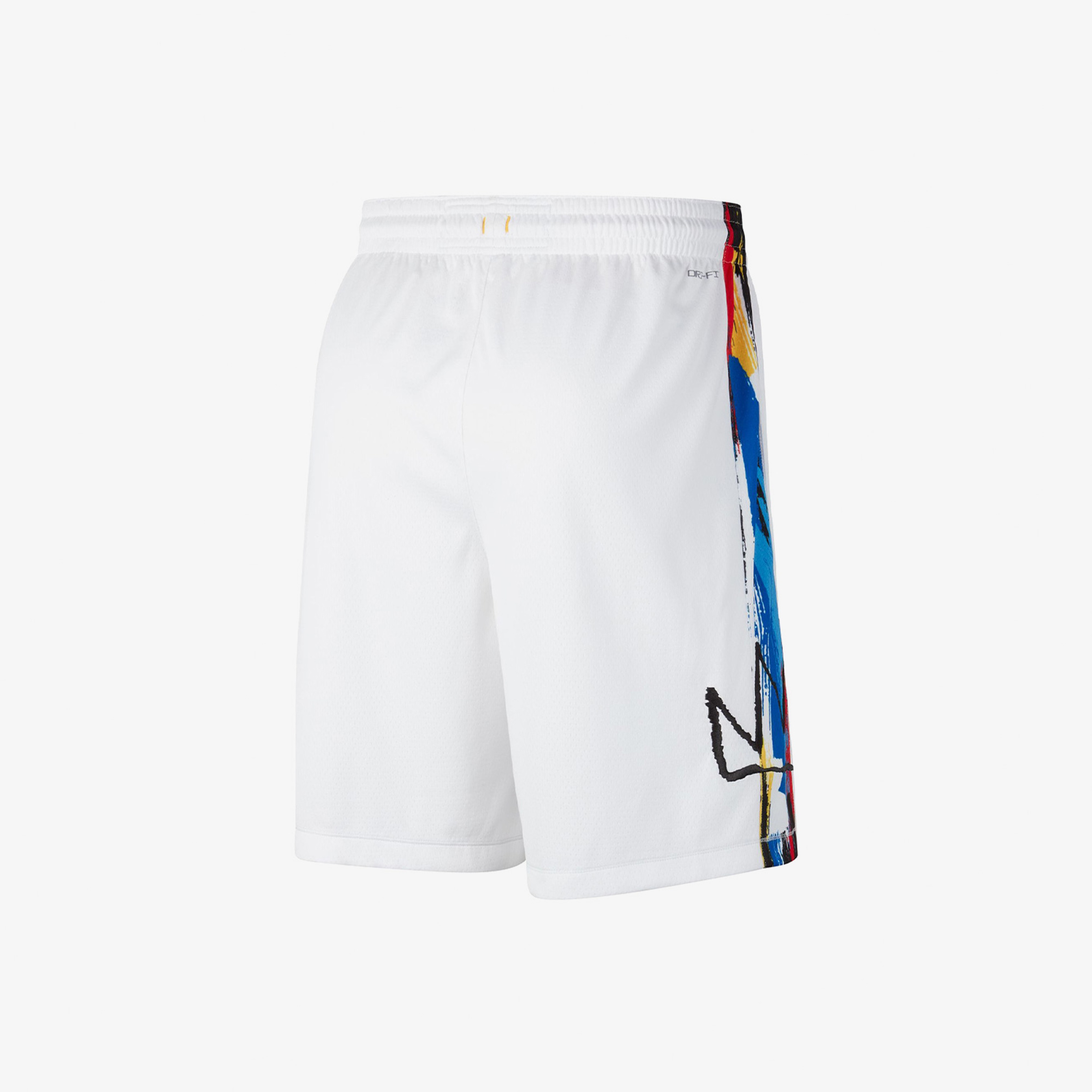 Nike Brooklyn Nets City Editio Dri-FIT NBA Erkek Beyaz Şort