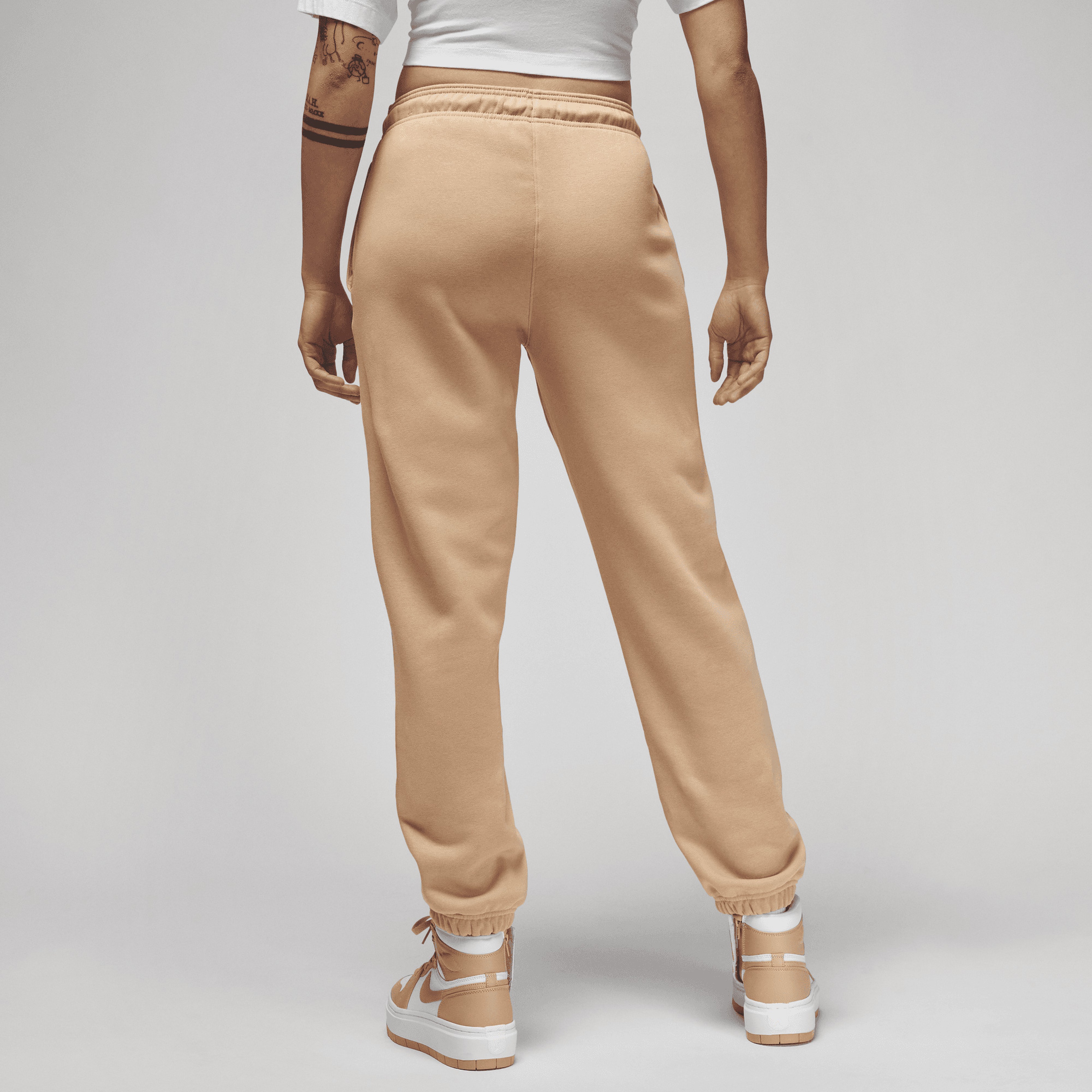 Jordan Brooklyn Fleece Crew Kadın Krem Eşofman Altı