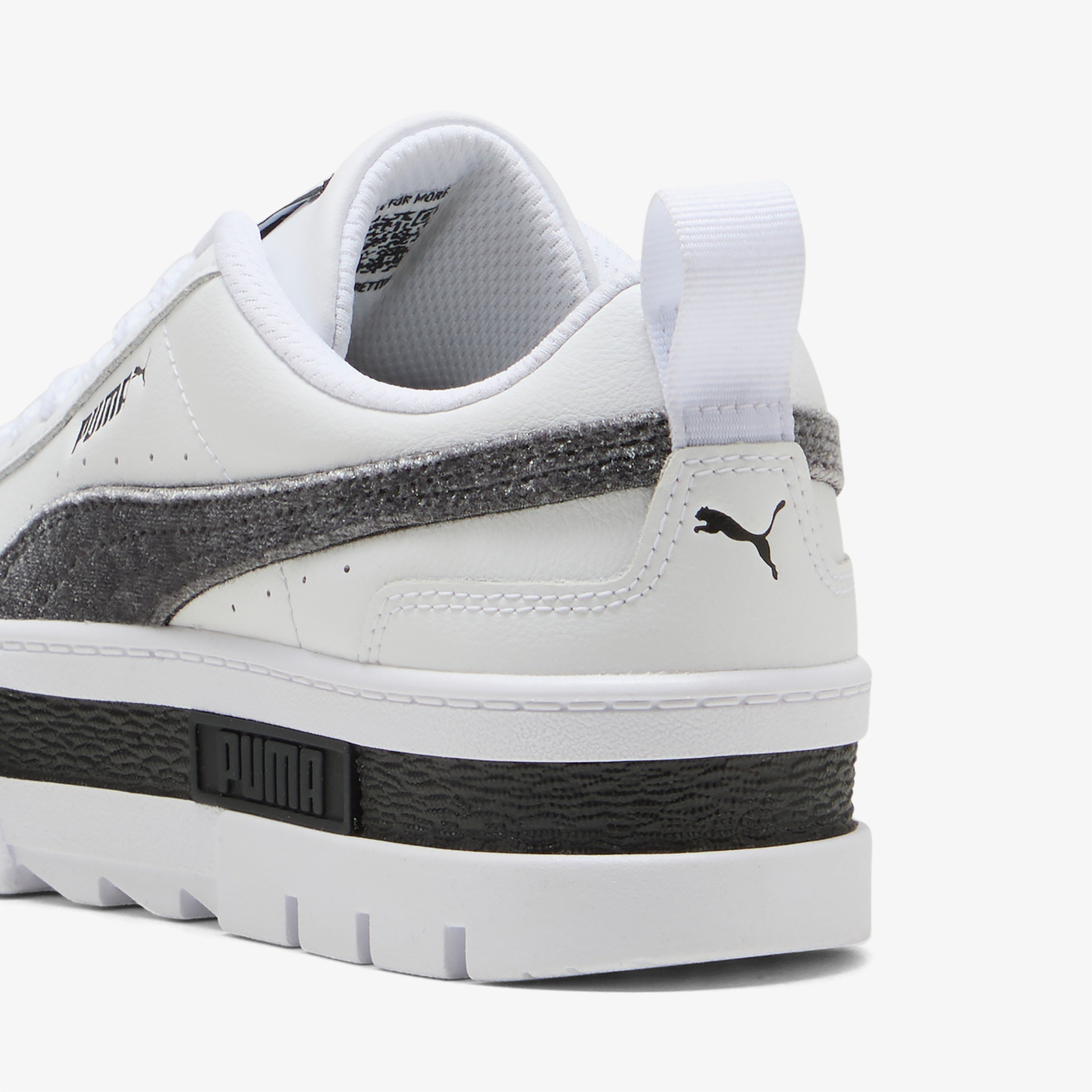 Puma Mayze Velvet Dream Kadın Beyaz Spor Ayakkabı