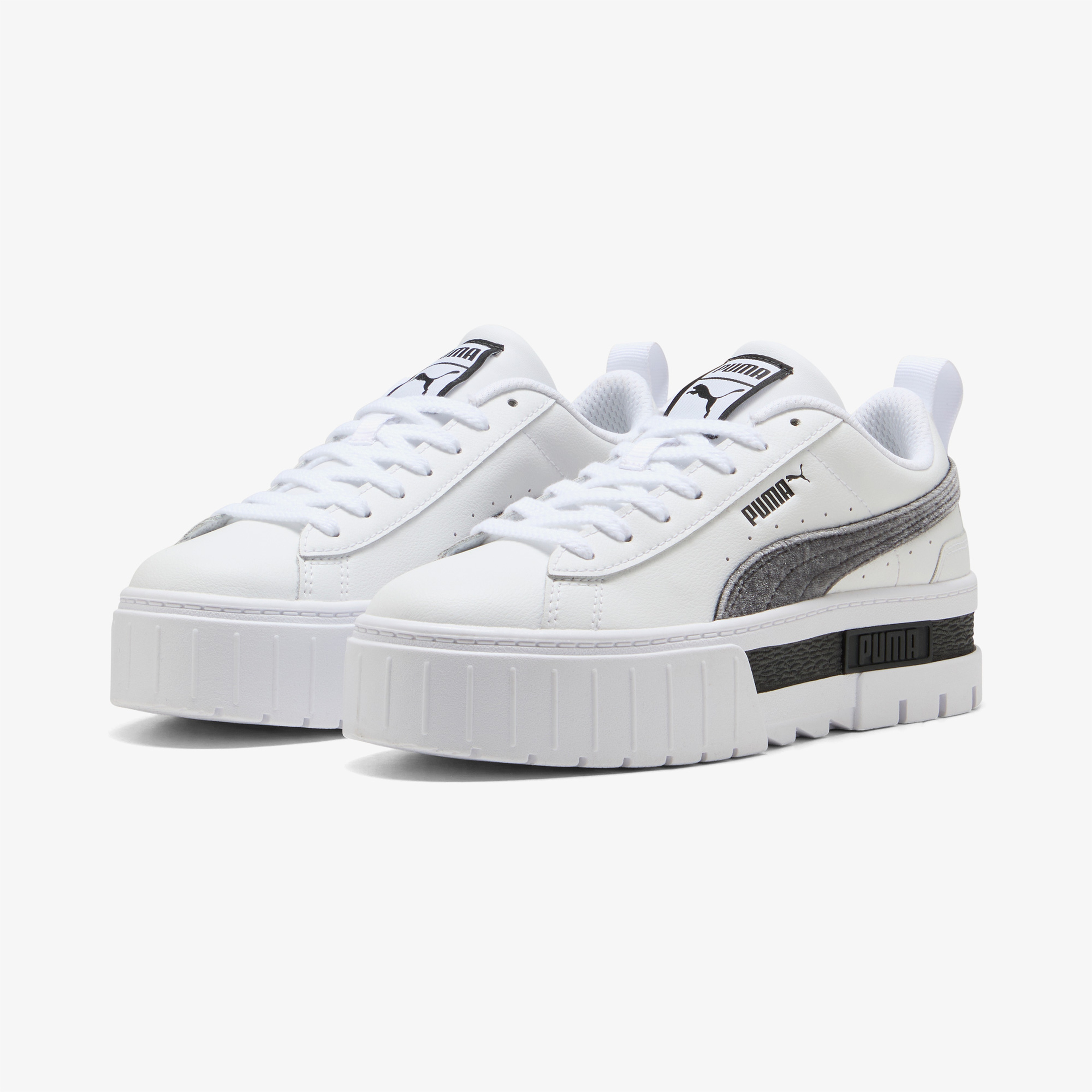 Puma Mayze Velvet Dream Kadın Beyaz Spor Ayakkabı