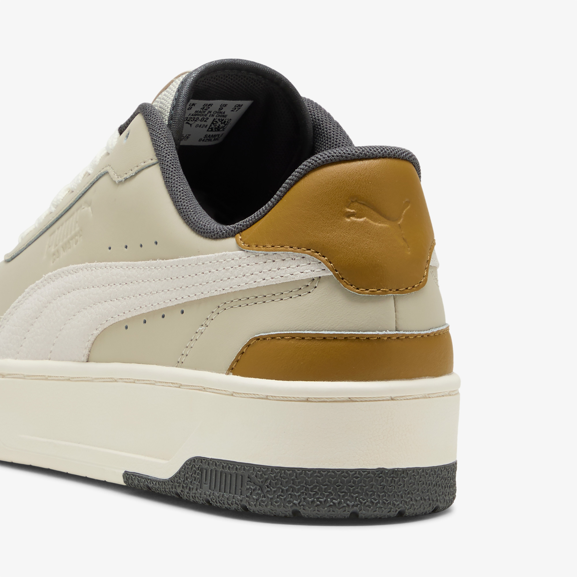 Puma CA Match Lux Unisex Bej Spor Ayakkabı