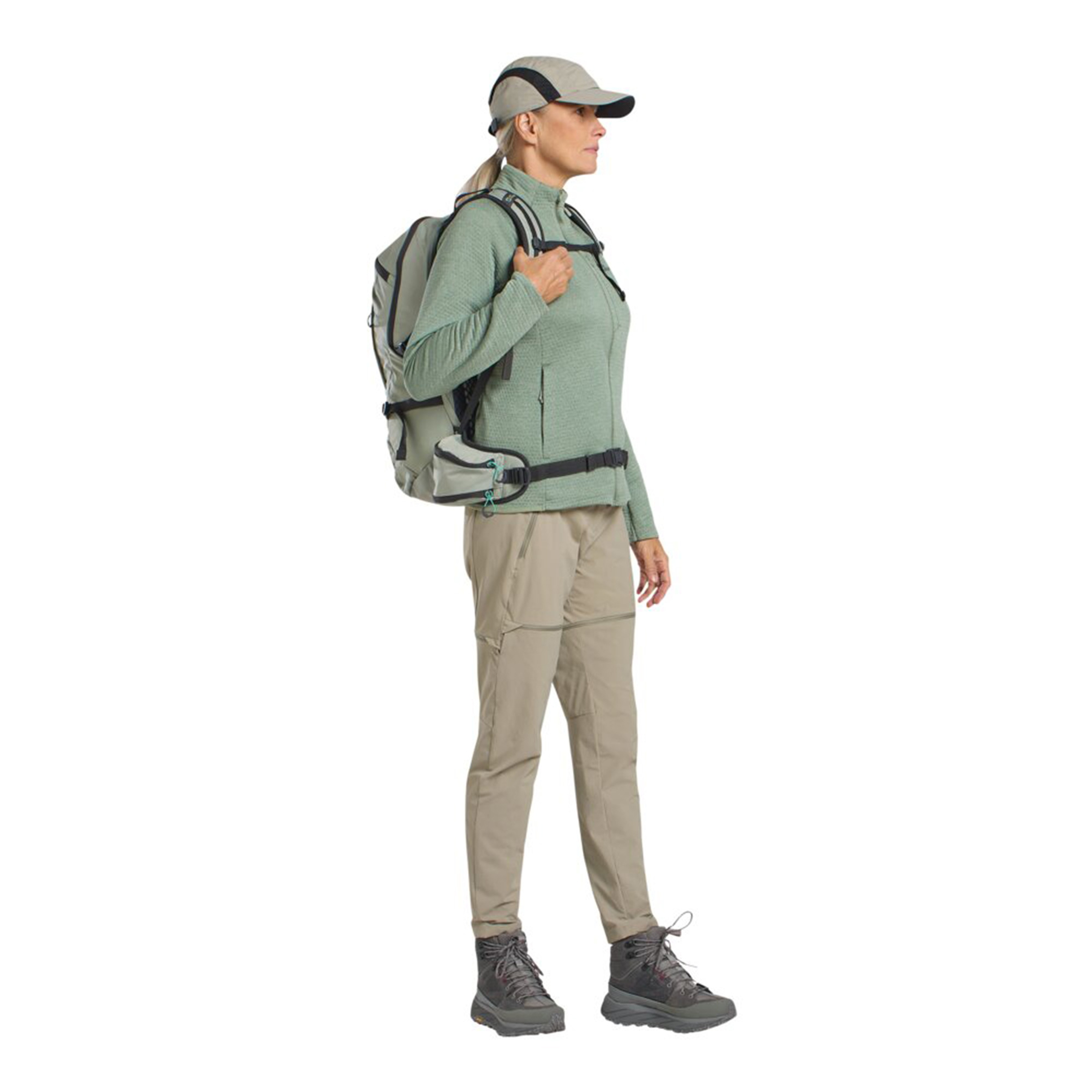 Jack Wolfskin Terraquest Texapore Mid Kadın Gri Bot