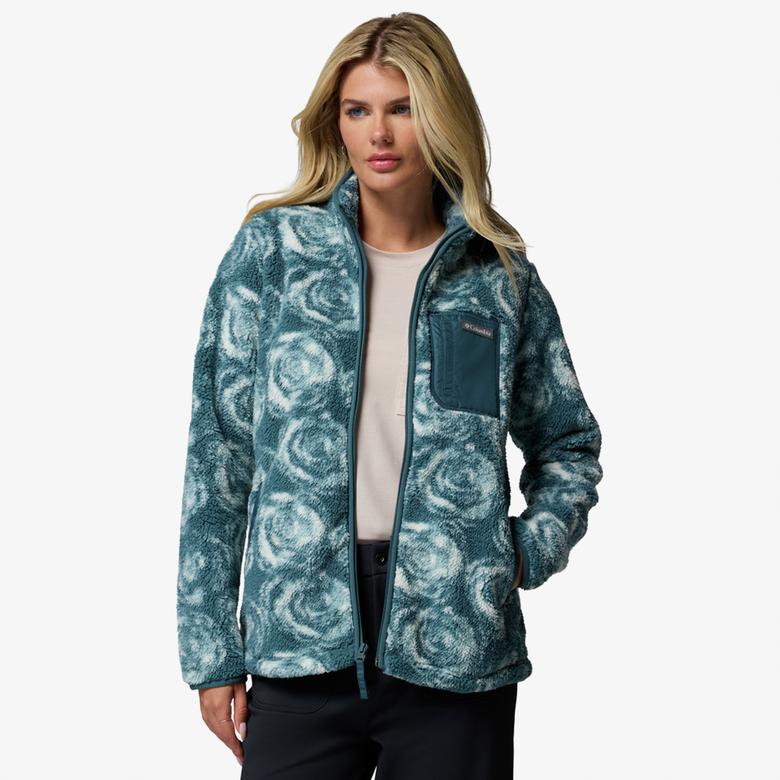 Columbia West Bend Kadın Mavi Sweatshirt