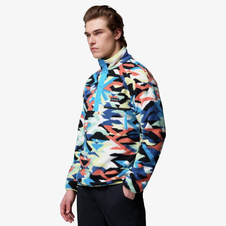 Columbia Helvetia II Erkek Mavi Sweatshirt