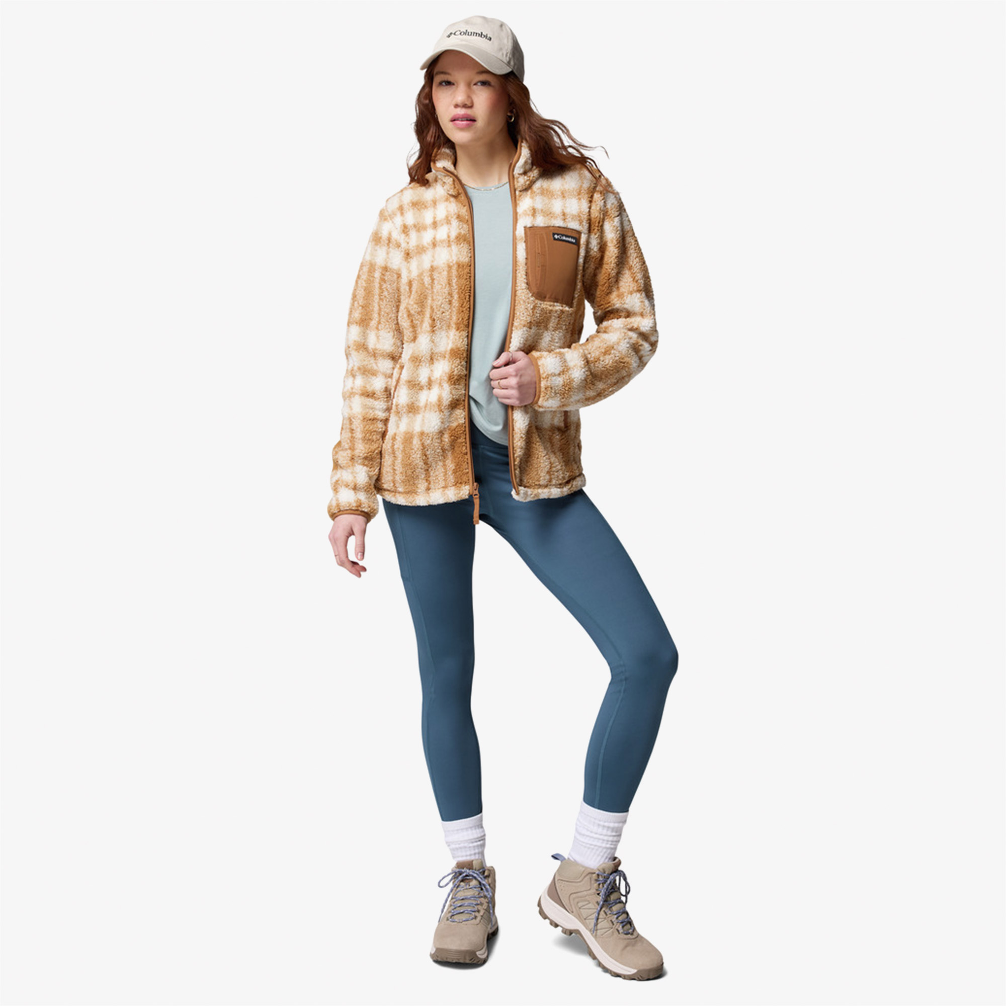 Columbia West Bend Kadın Kahverengi Sweatshirt