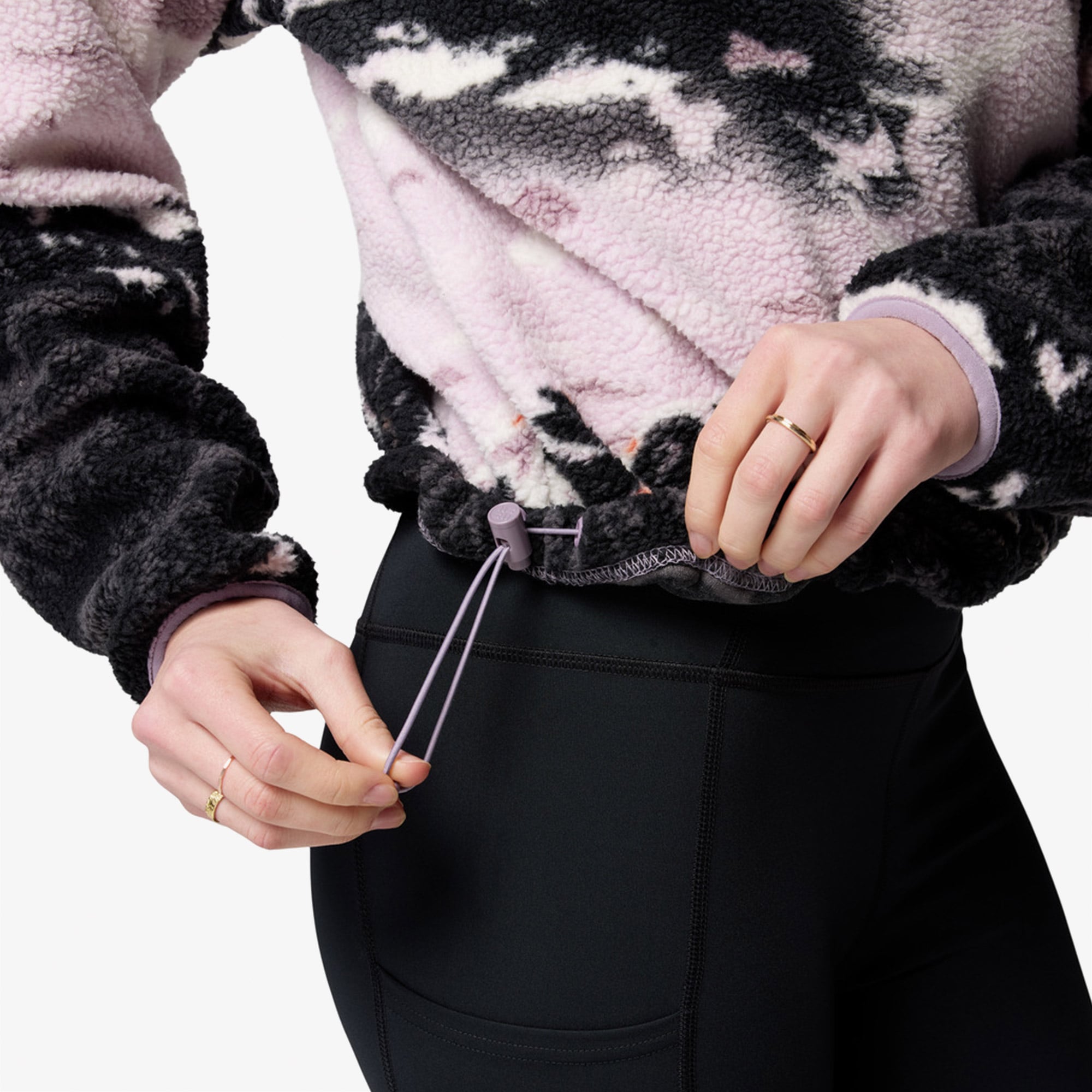 Columbia Helvetia II Kadın Mor Sweatshirt