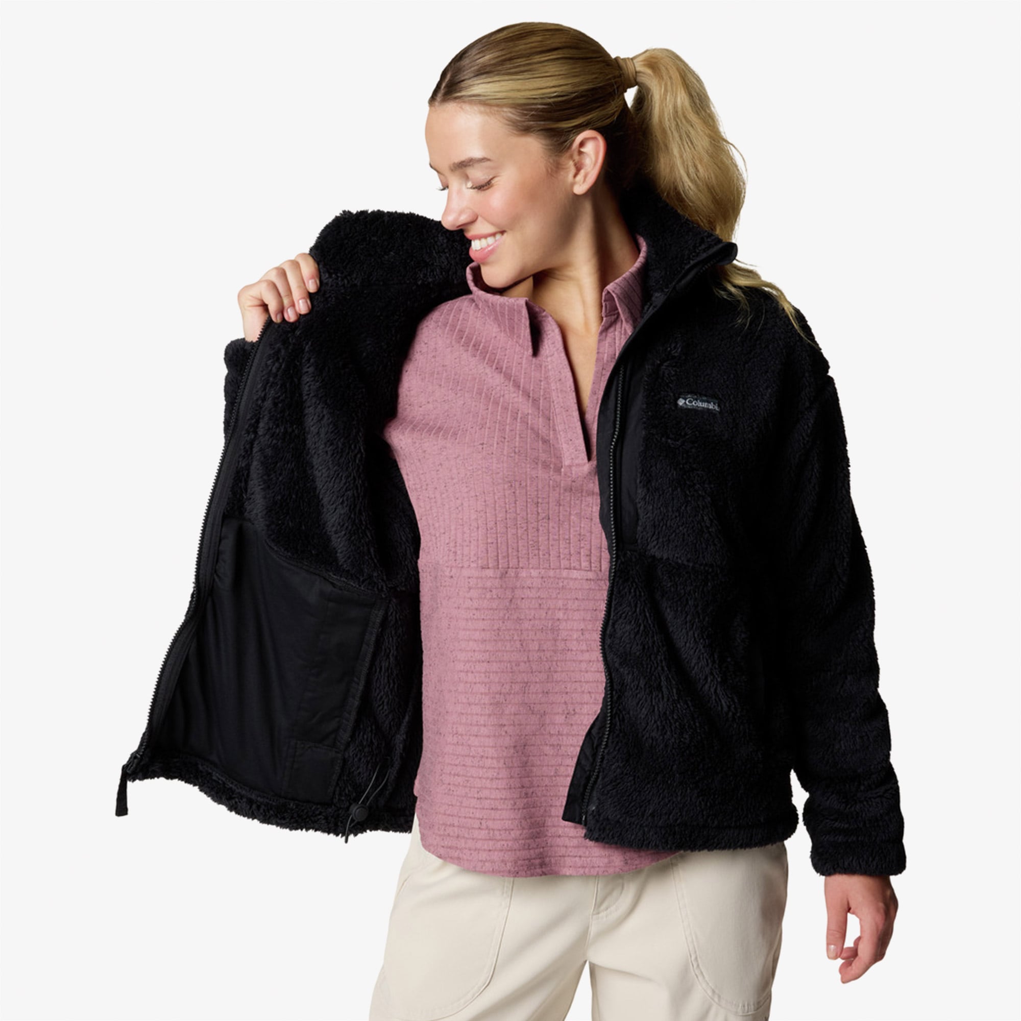 Columbia Boundless Discovery Kadın Siyah Sweatshirt