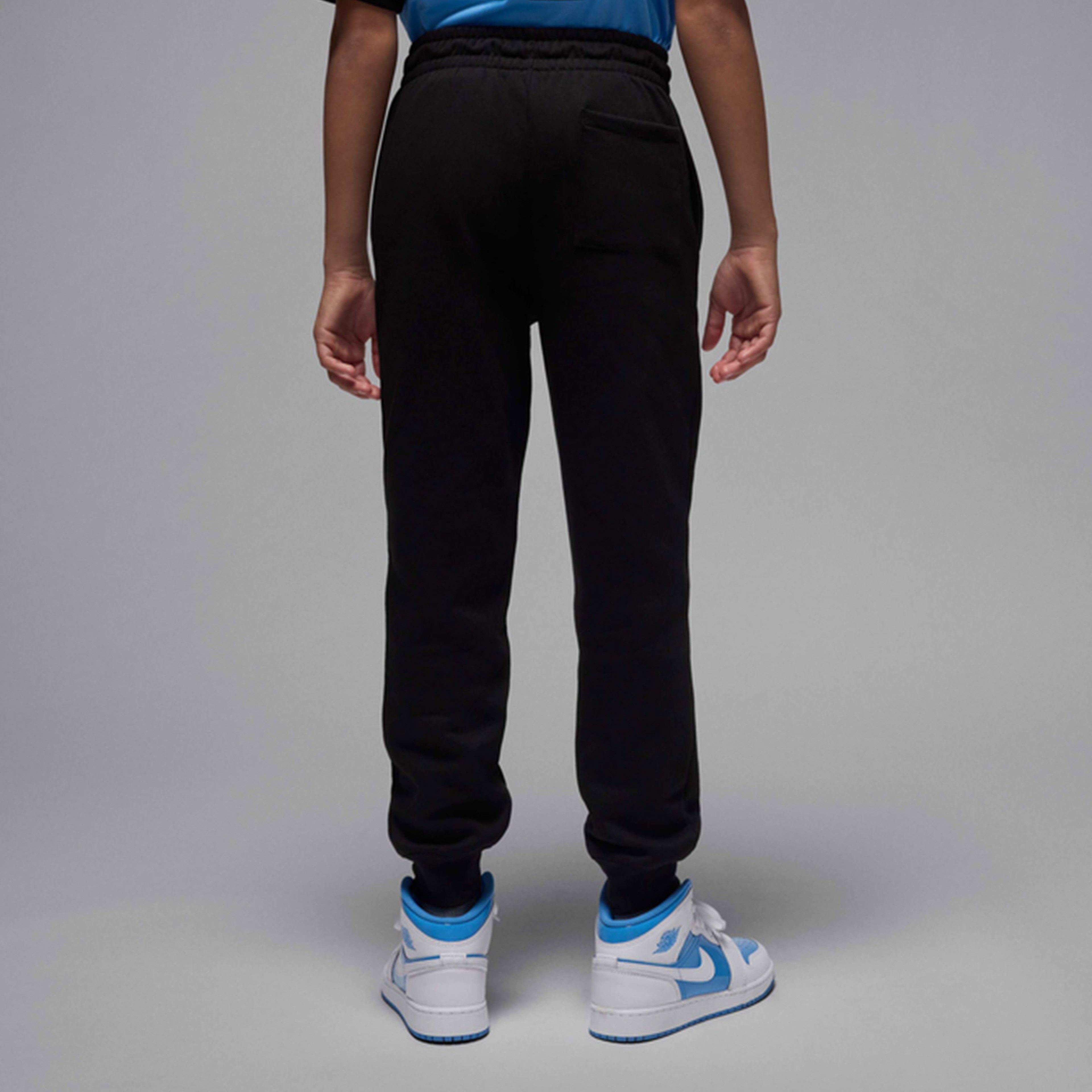 Jordan Brooklyn Fleece Dri-Fit Çocuk Siyah Eşofman Altı