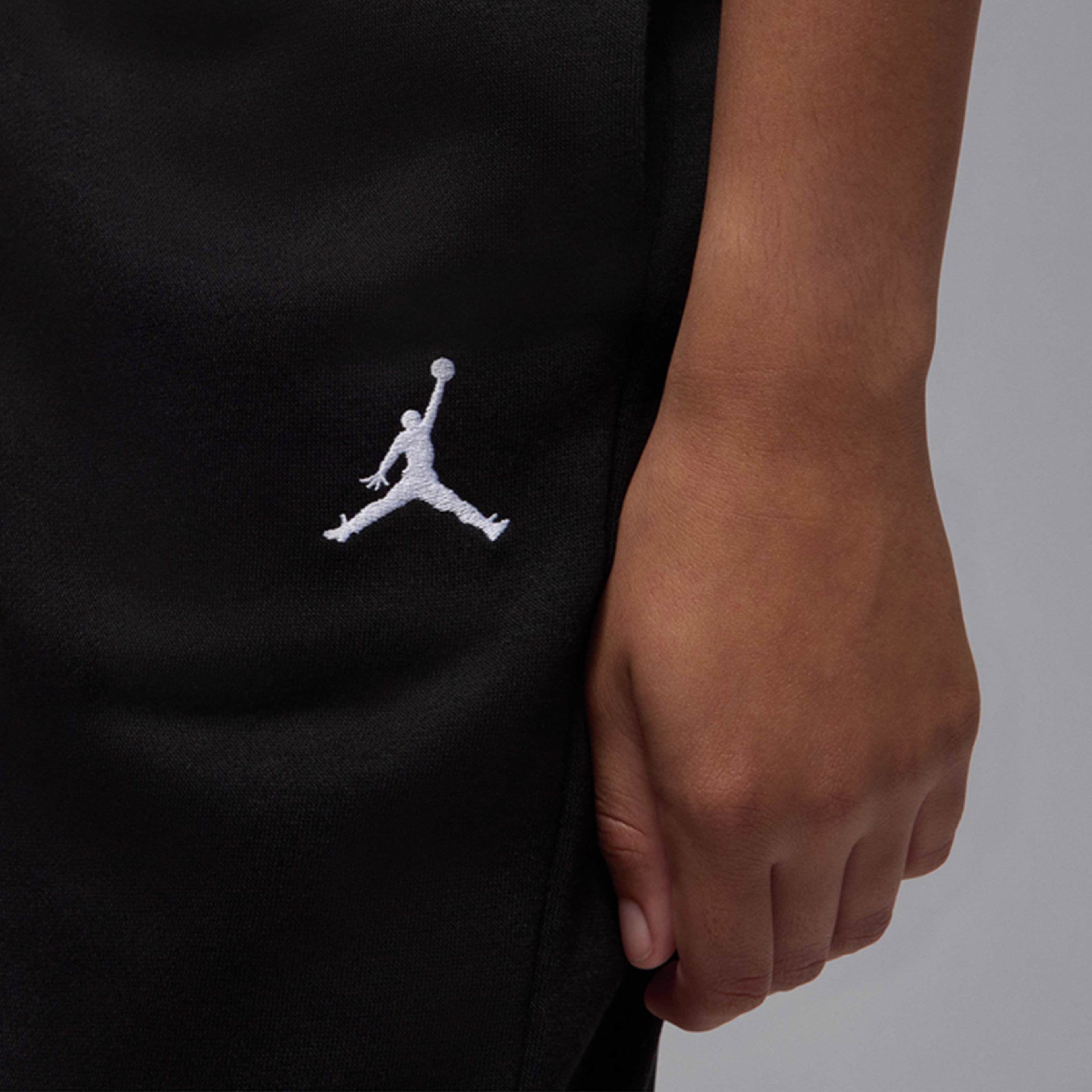 Jordan Brooklyn Fleece Dri-Fit Çocuk Siyah Eşofman Altı