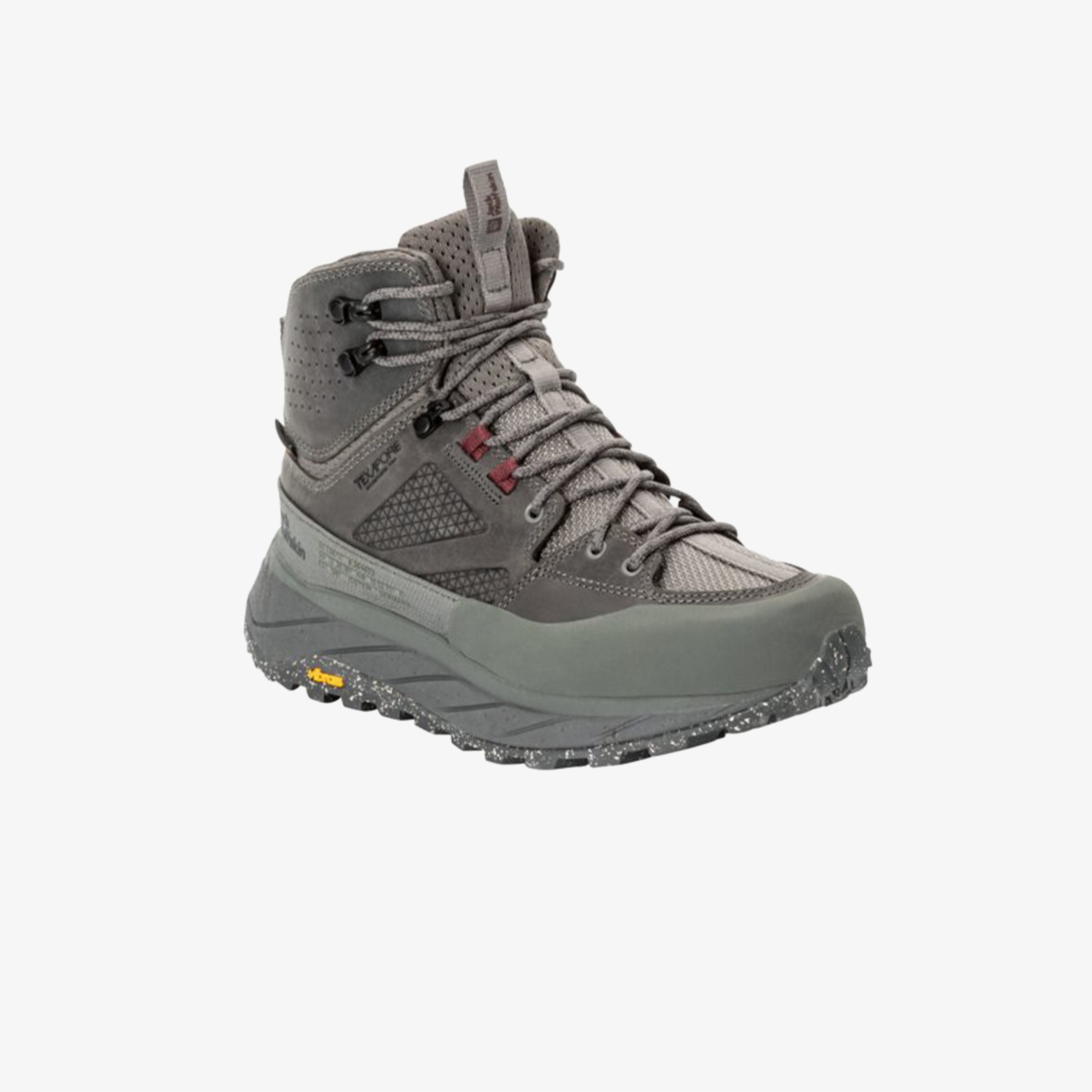 Jack Wolfskin Terraquest Texapore Mid Kadın Gri Bot