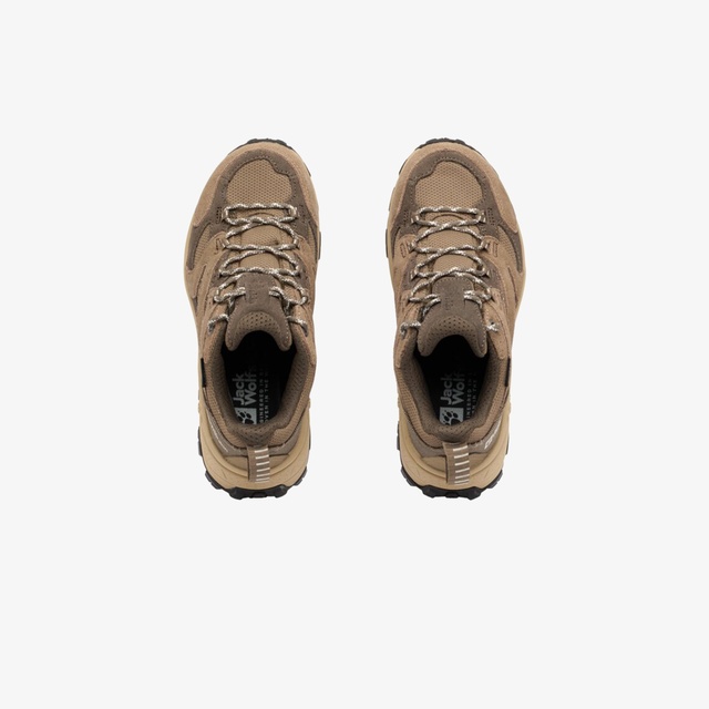 Jack Wolfskin Krem Jack Wolfskin Vojo Tour Texapore Low Kadın Outdoor Ayakkabı