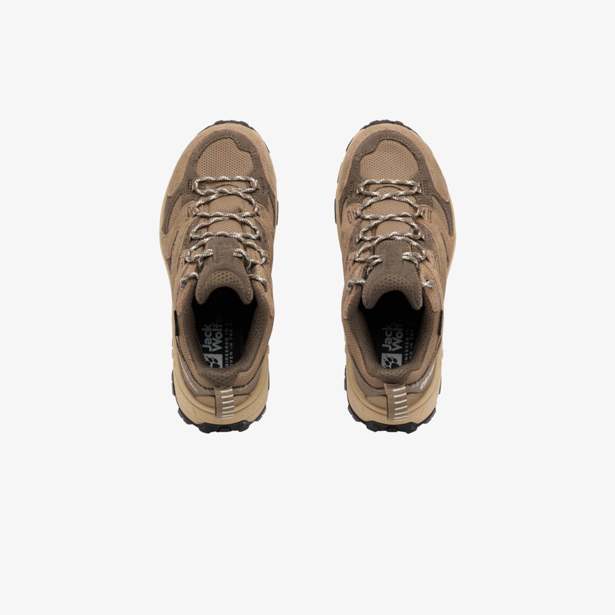 Jack Wolfskin Vojo Tour Texapore Low Kadın Krem Outdoor Ayakkabı