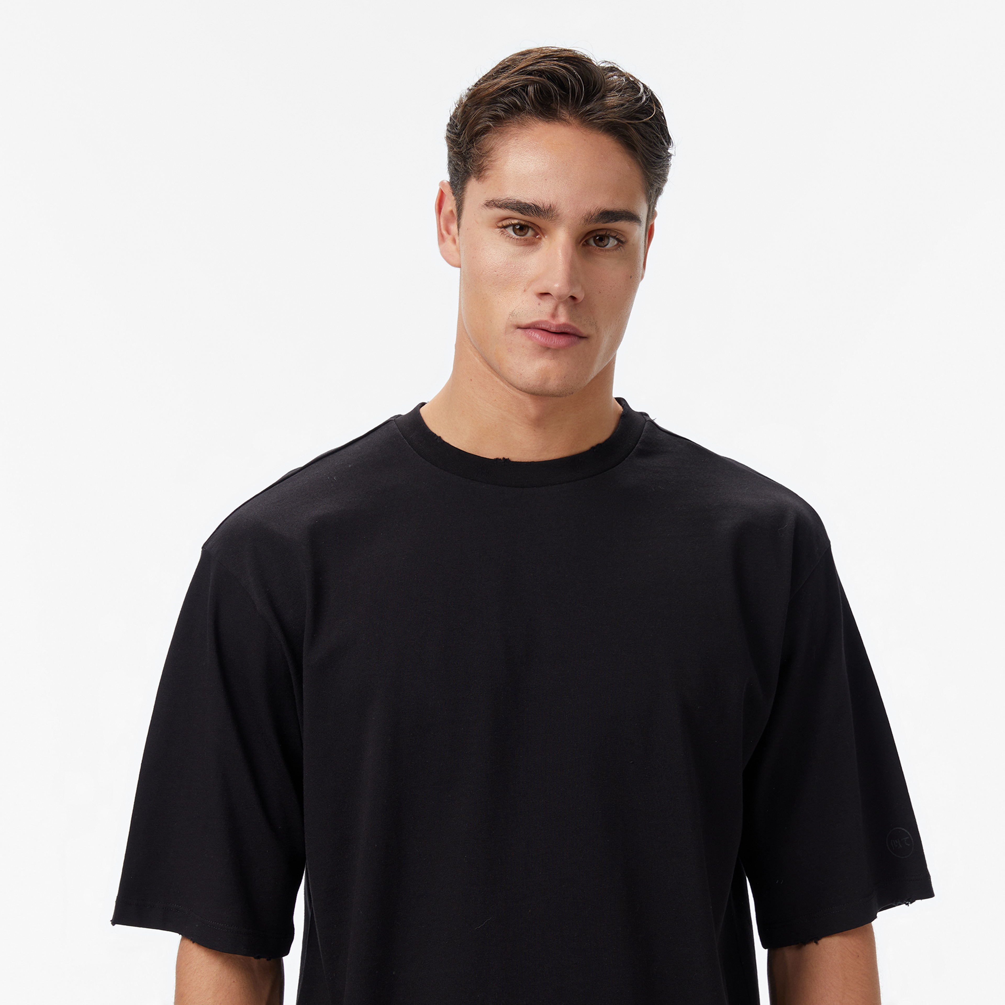 UNITED4 Erkek Siyah T-Shirt