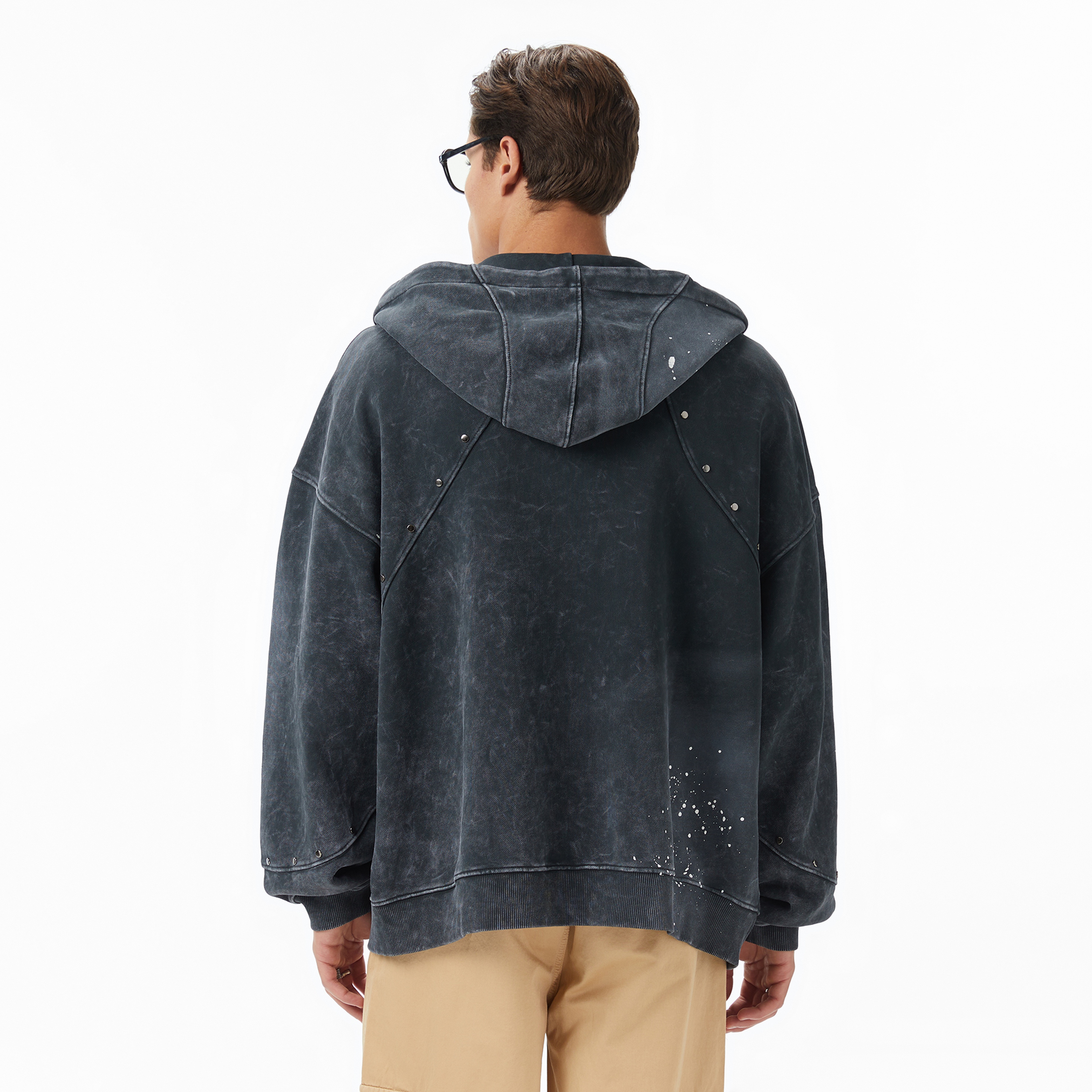 Les Benjamins Esssentials 301 Erkek Siyah Sweatshirt