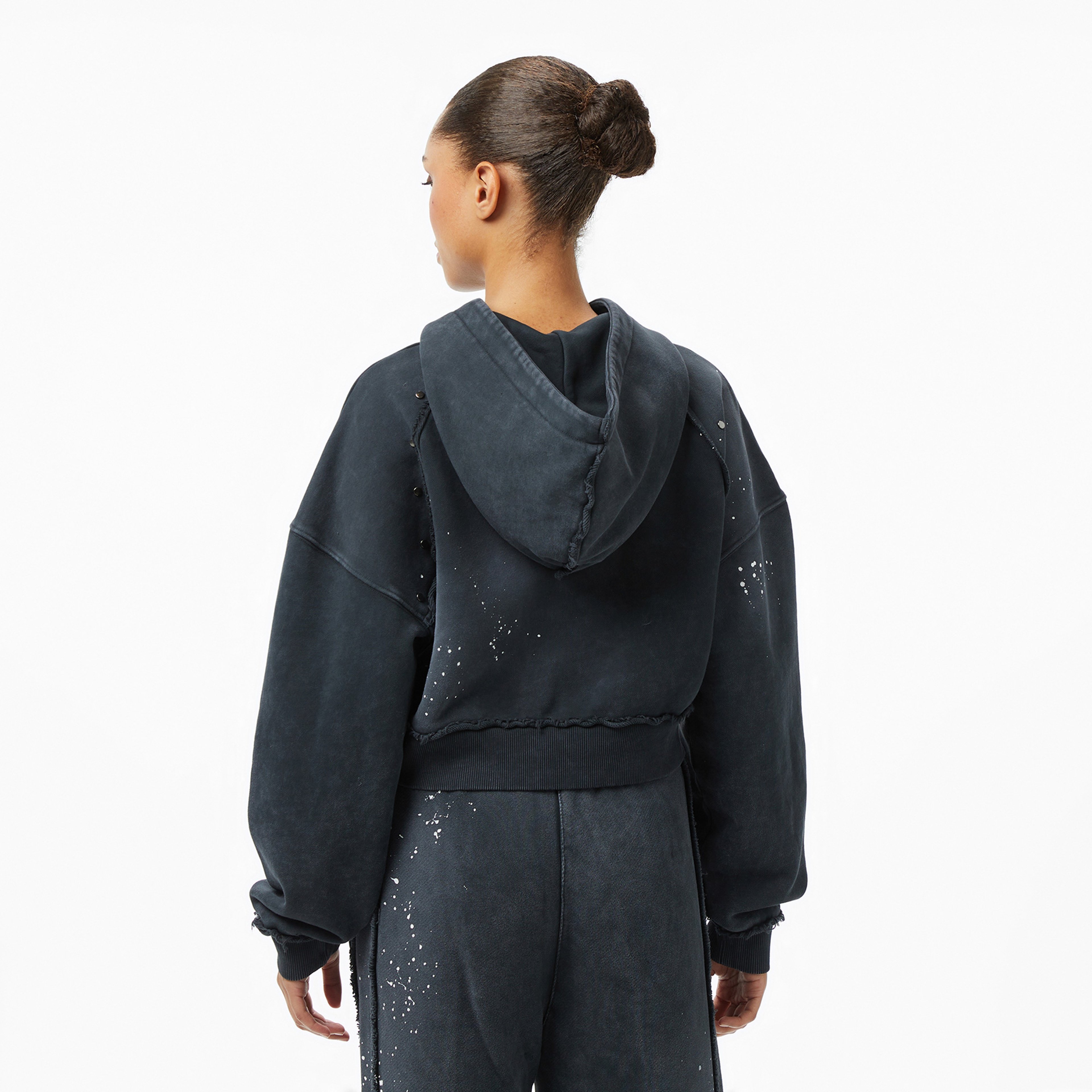 Les Benjamins Essentials 301 Kadın Siyah Sweatshirt