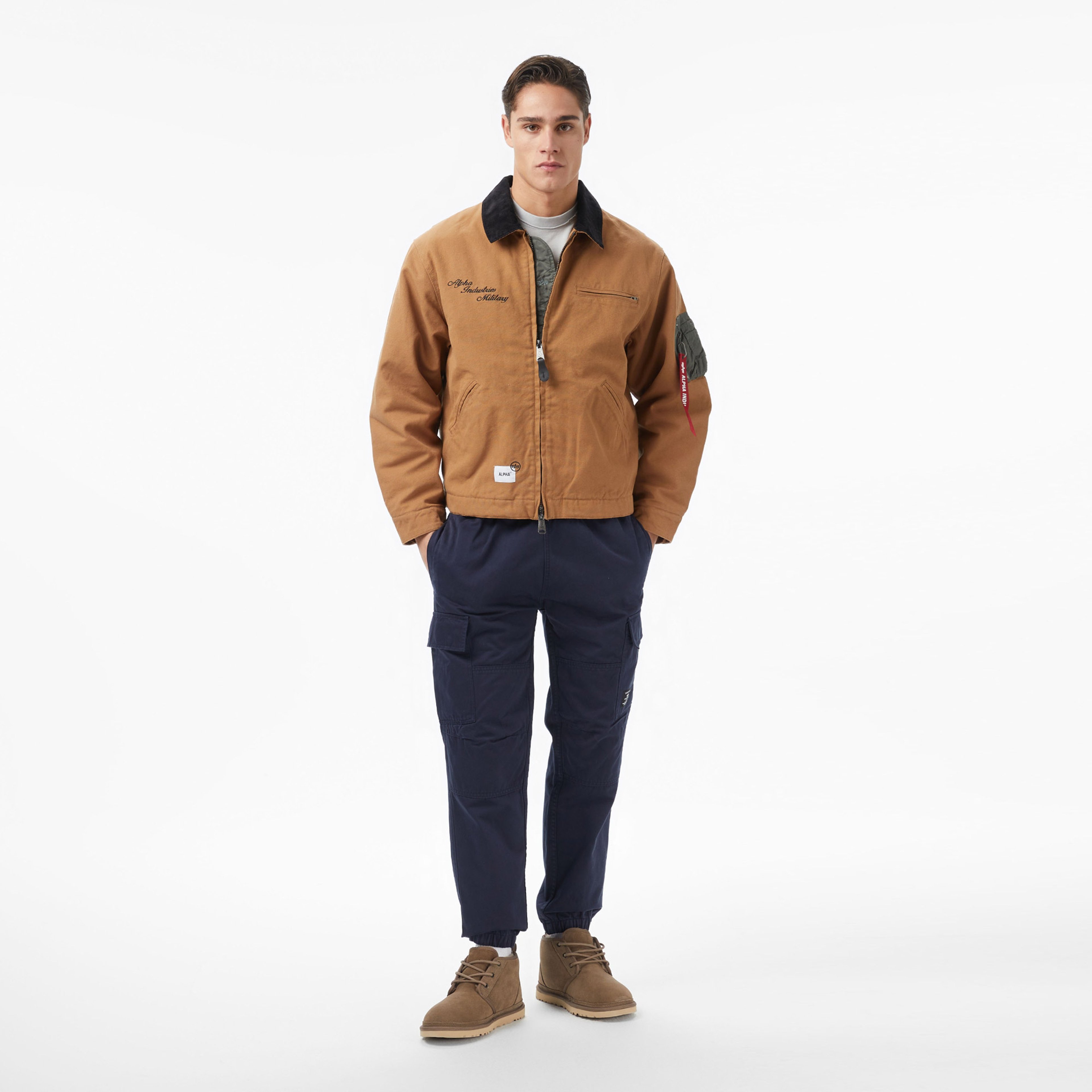 Alpha Industries Military Erkek Yeşil Mont