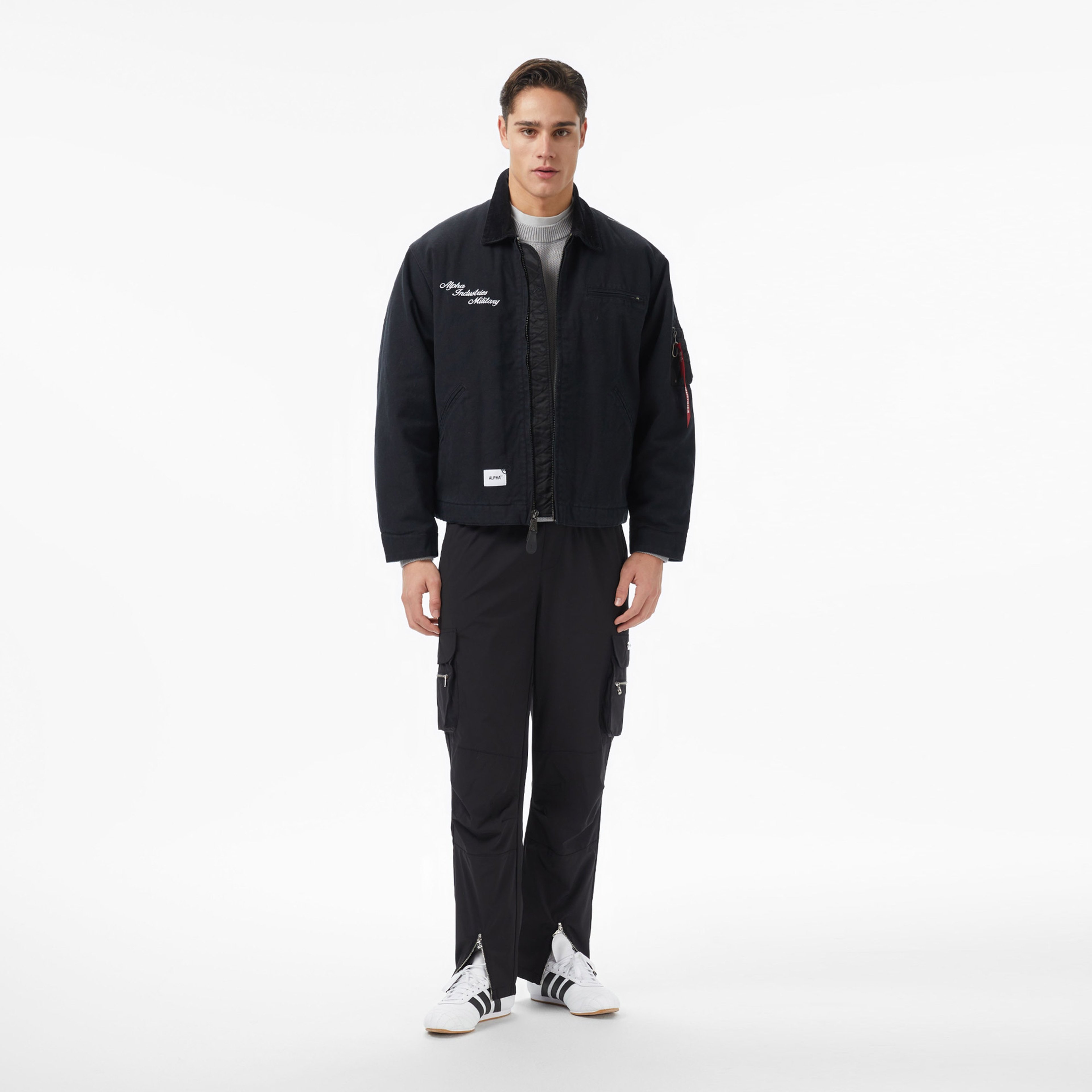 Alpha Industries Military Erkek Siyah Mont