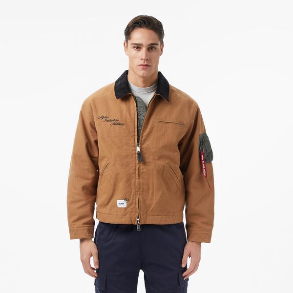 Alpha Industries Military Erkek Yeşil Mont