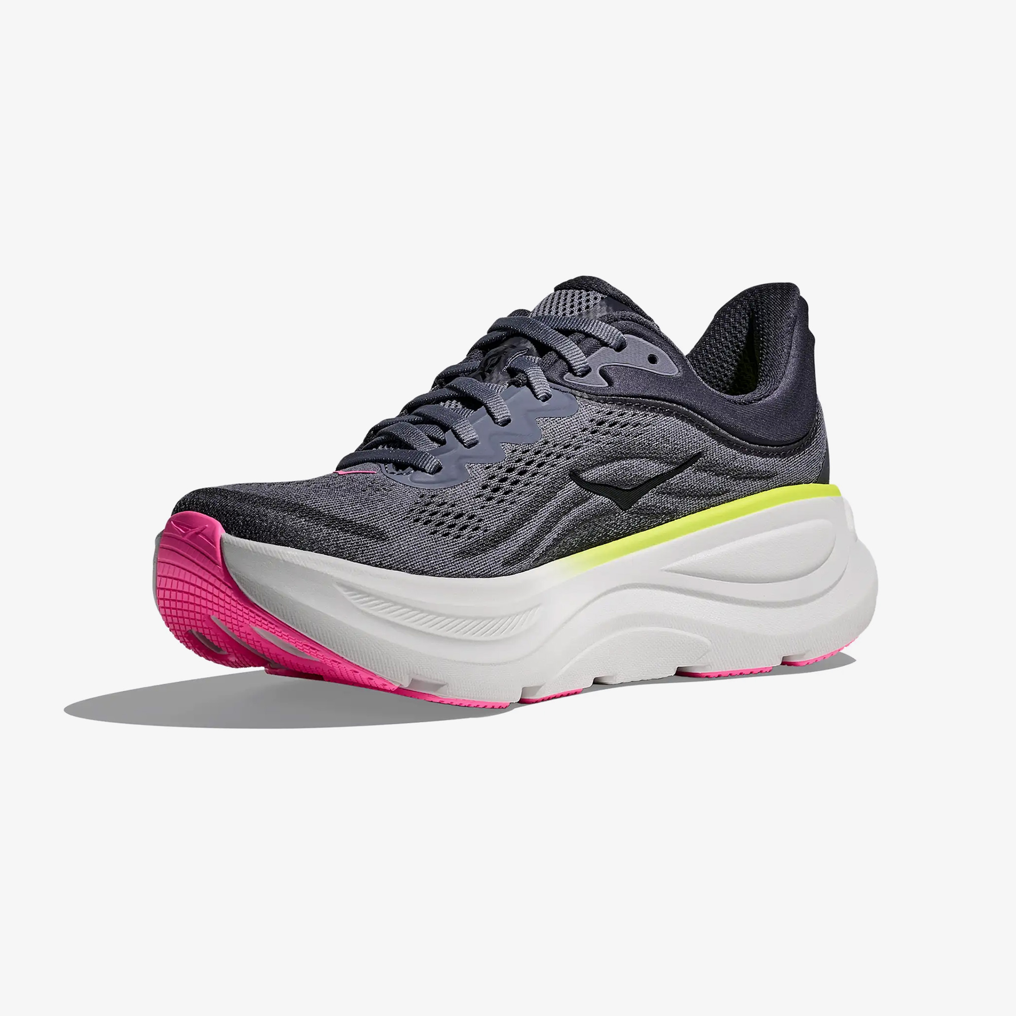Hoka Bondi 9 Kadın Gri Koşu Ayakkabısı