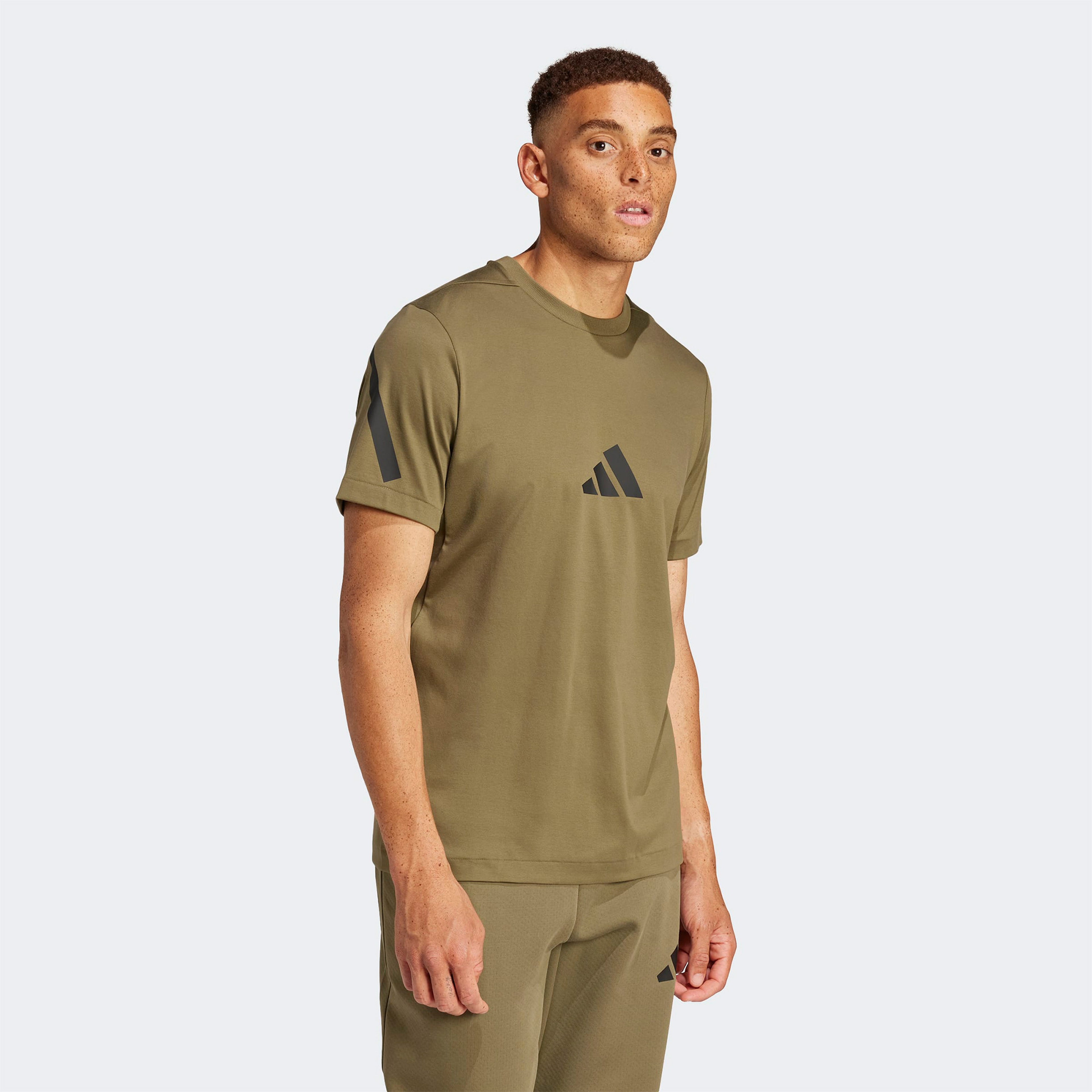 adidas ZNE Erkek Yeşil T-Shirt