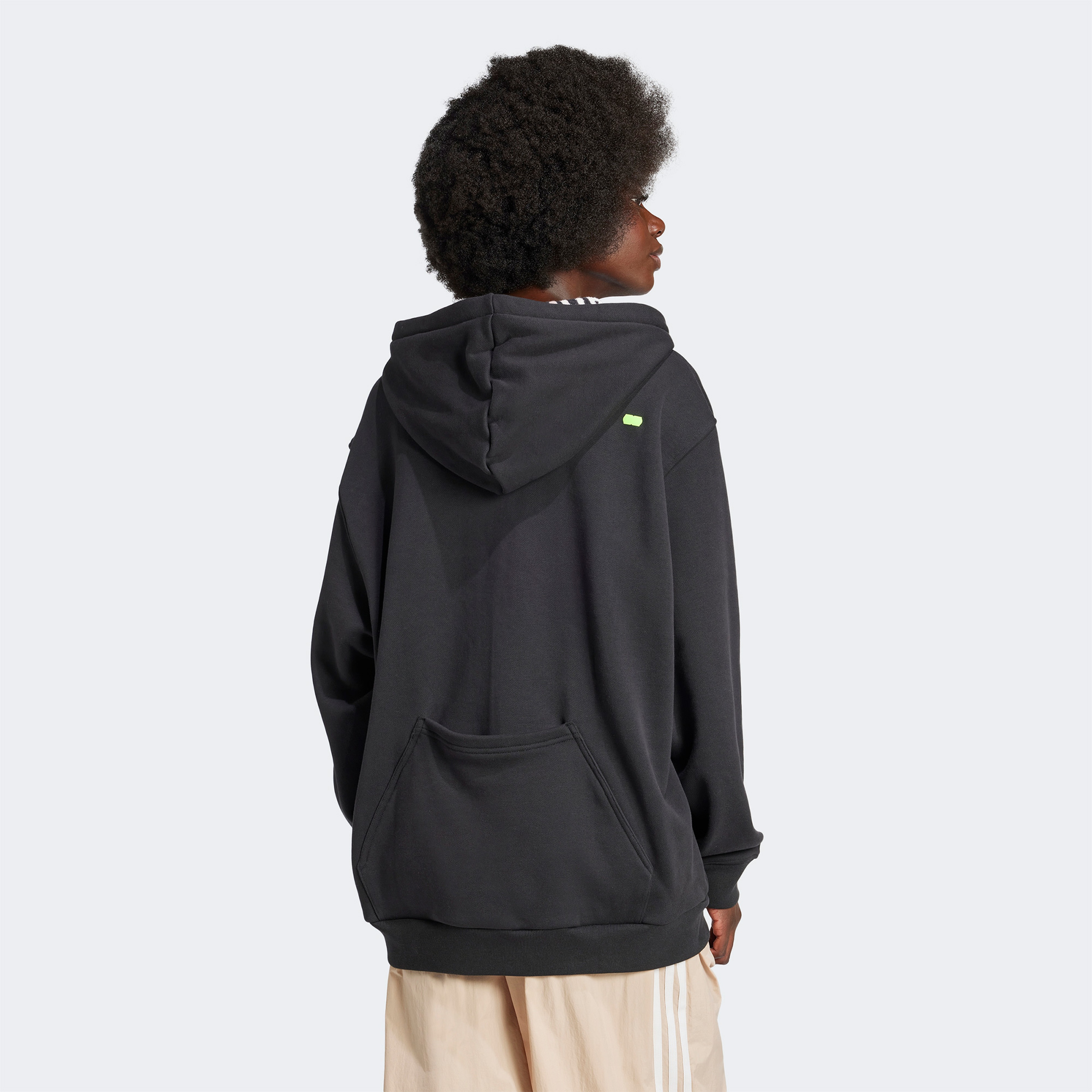 adidas Kseniaschnider Big Pocket Kadın Siyah Sweatshirt