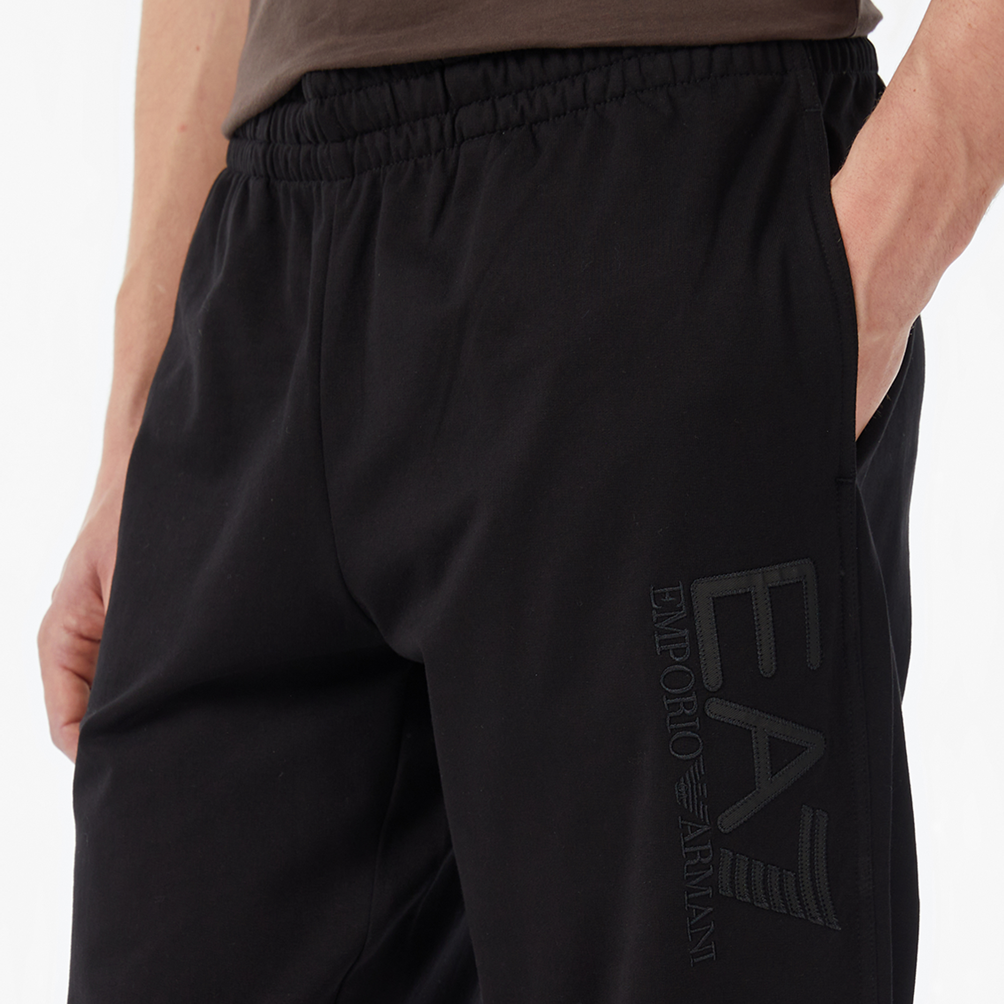 Emporio Armani Train Visibility Erkek Siyah Eşofman Altı