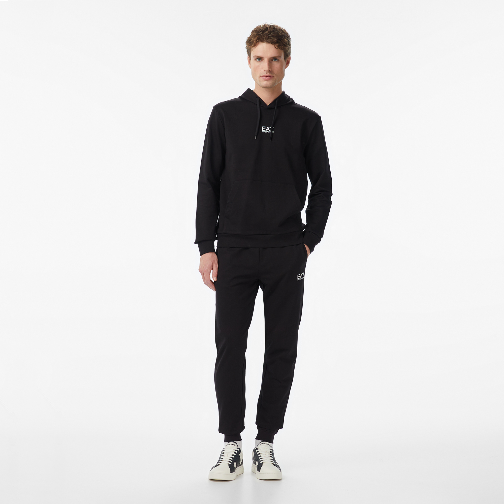 Emporio Armani Core Identity Erkek Siyah Sweatshirt