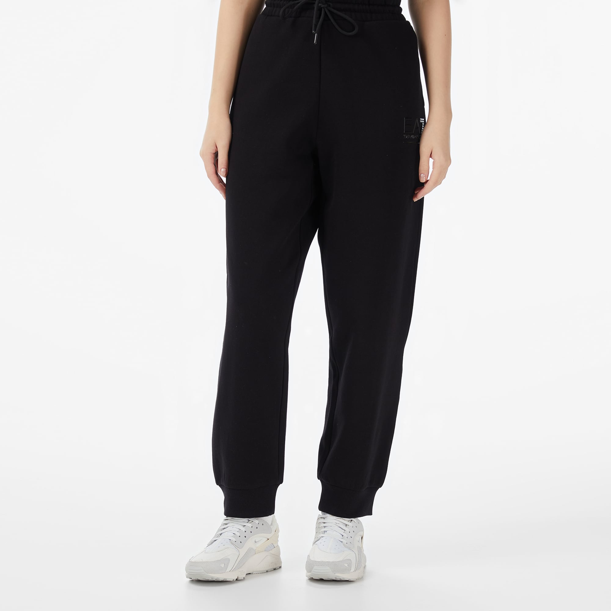 Emporio Armani Train Visibility Kadın Siyah Eşofman Altı