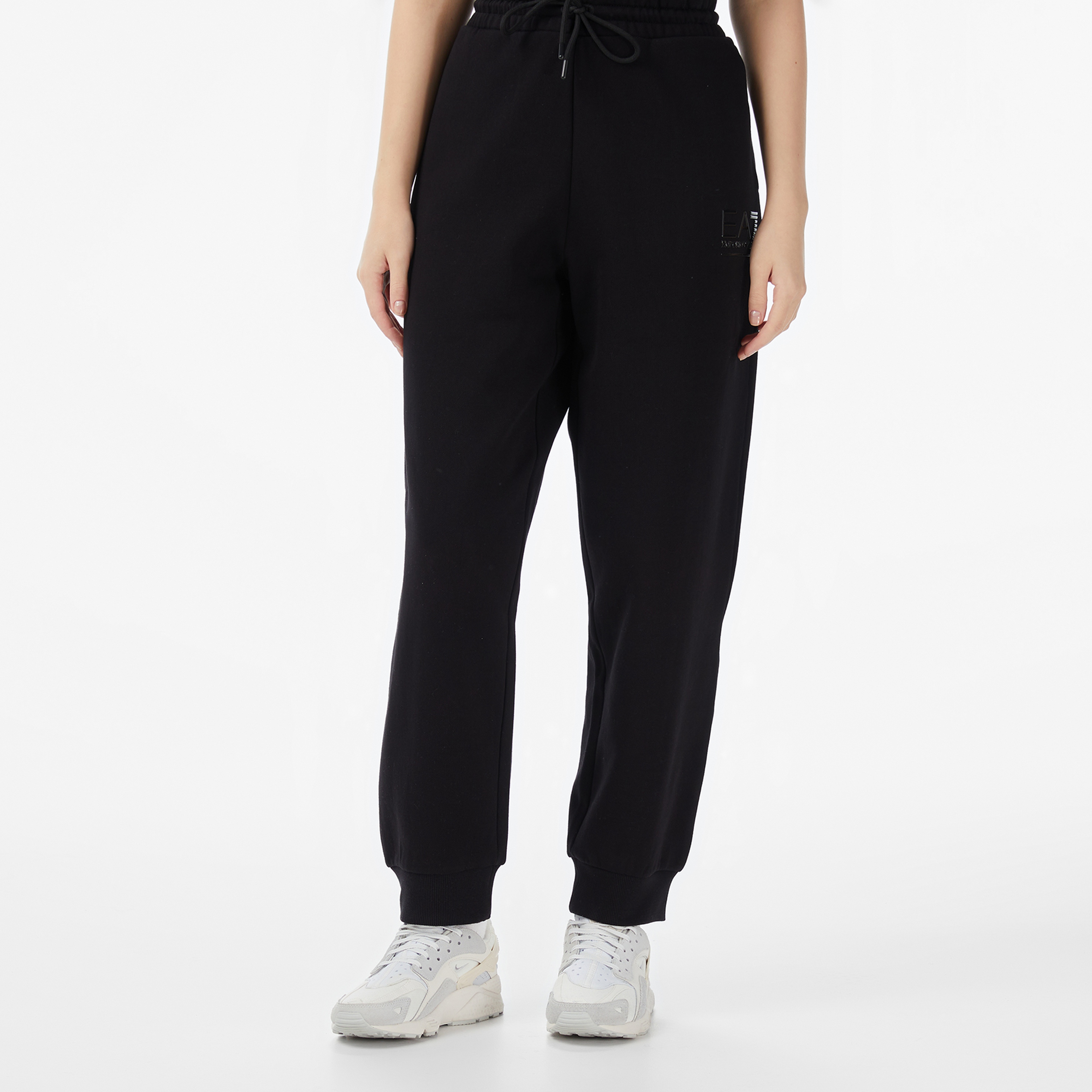 Emporio Armani Train Visibility Kadın Siyah Eşofman Altı