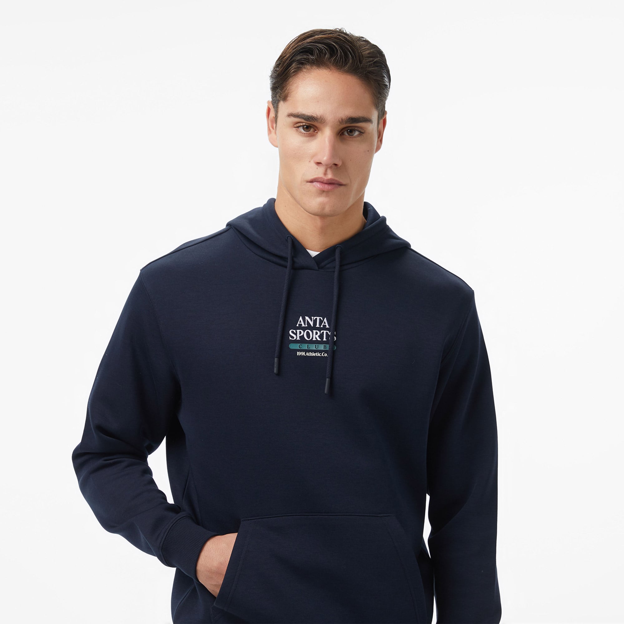 Anta Beach Party Erkek Mavi Sweatshirt