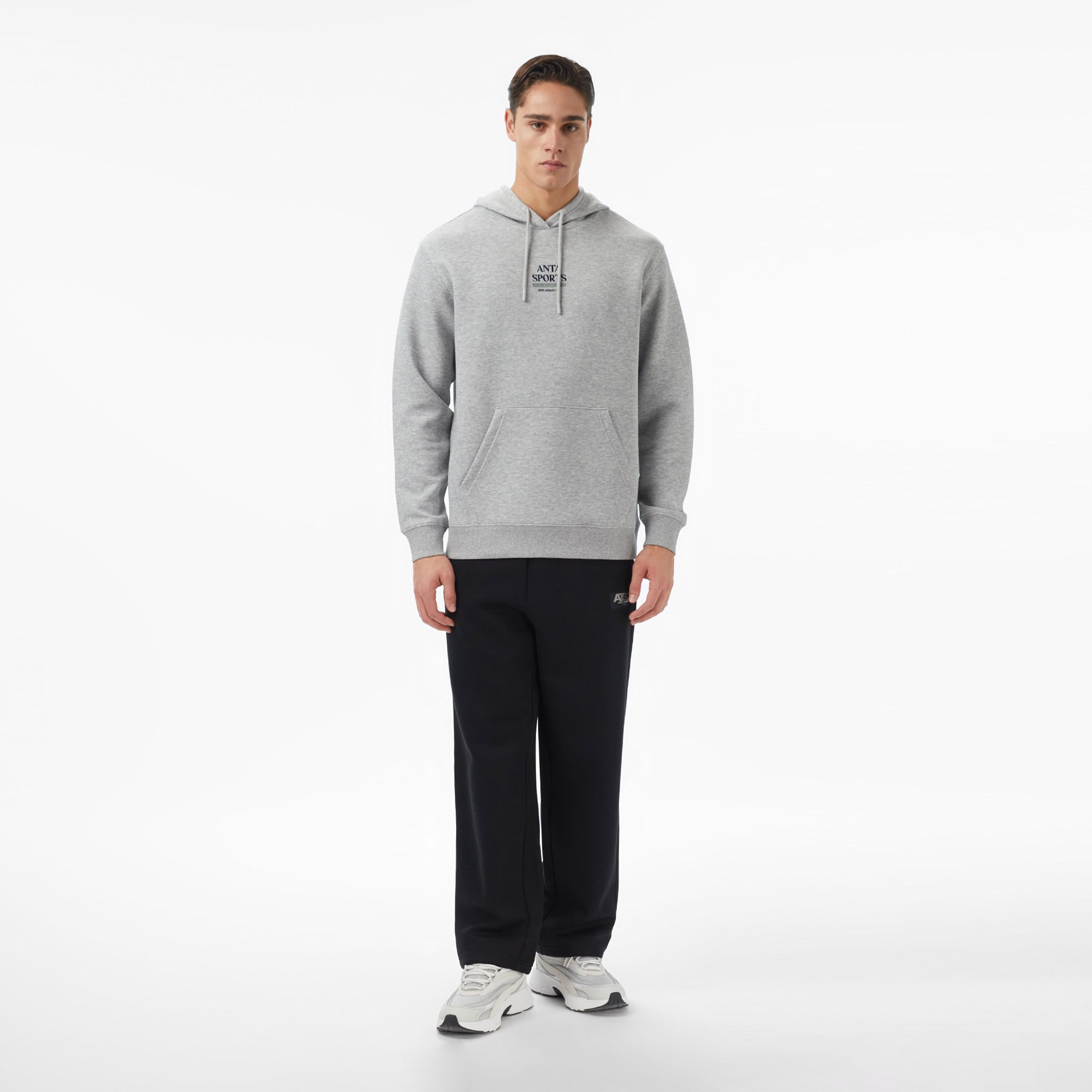 Anta Beach Party Erkek Gri Sweatshirt