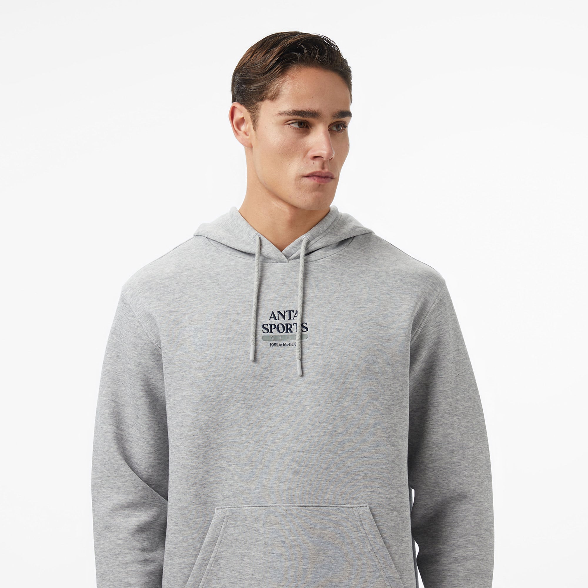 Anta Beach Party Erkek Gri Sweatshirt