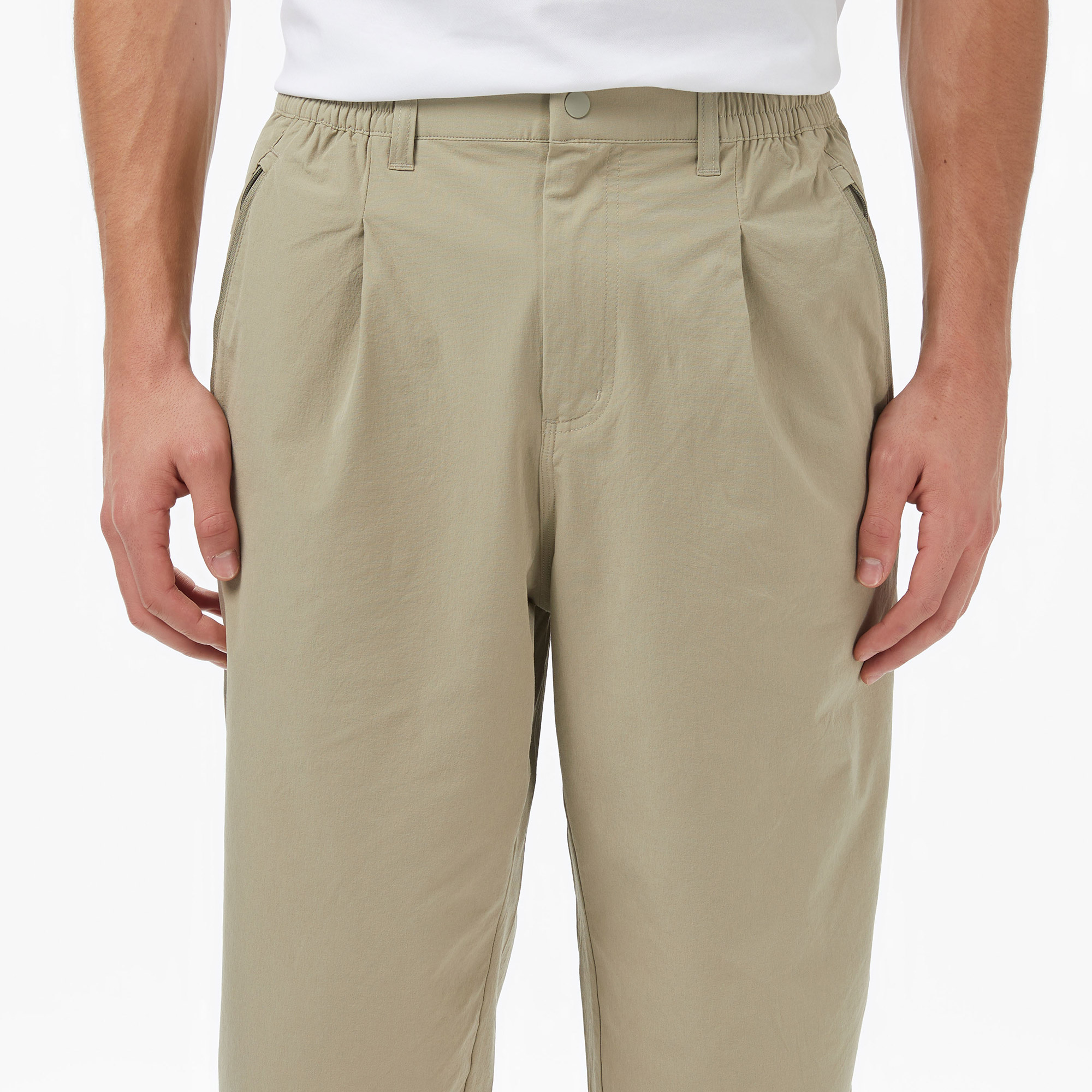 Anta Iconic Erkek Haki Eşofman Altı