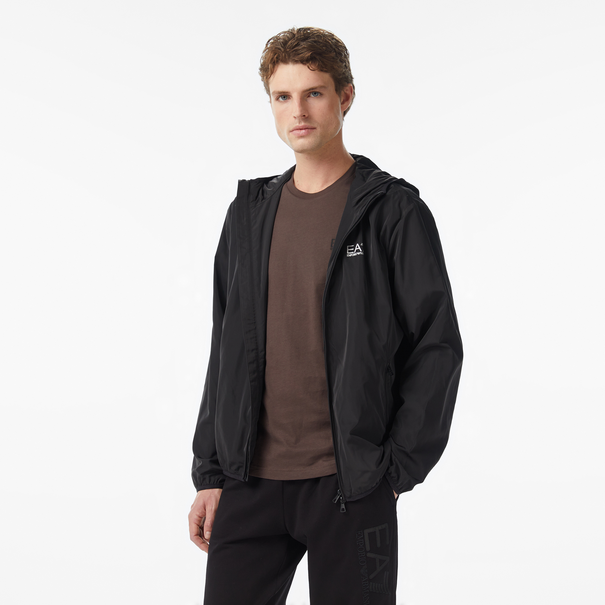 Emporio Armani Core Identity Erkek Siyah Ceket