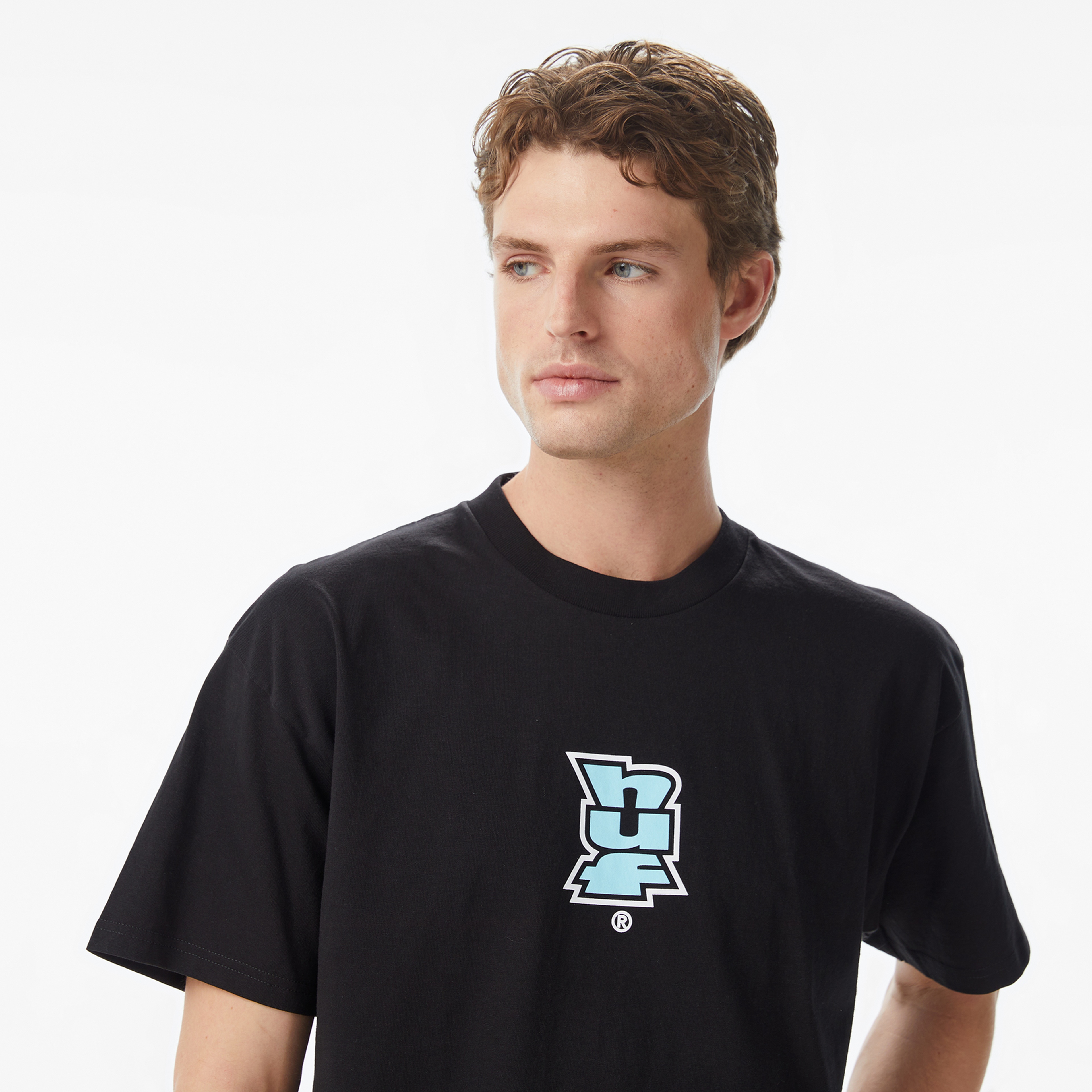 Huf Megablast Multi Erkek Siyah T-Shirt