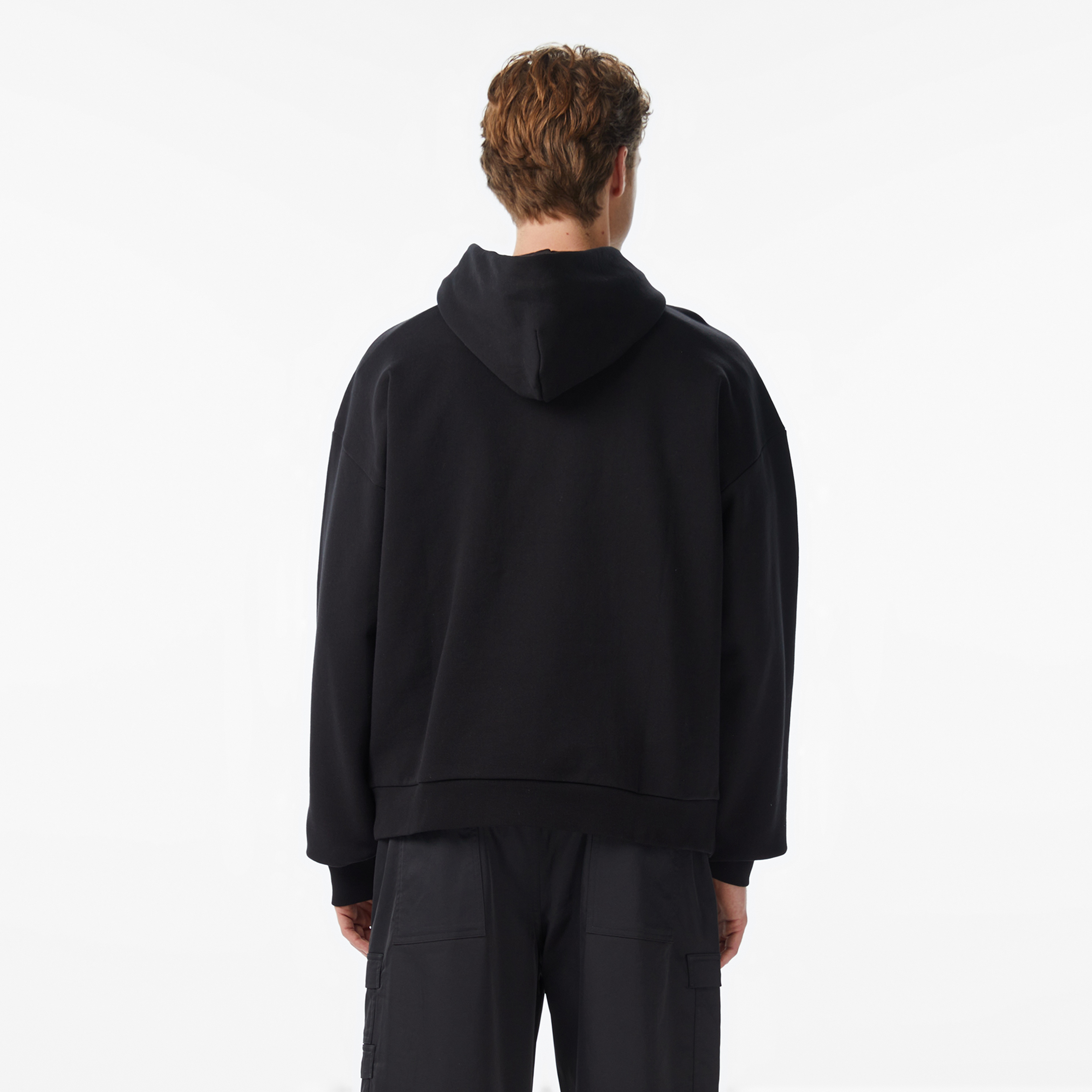 Market Smiley Call My Lawyer Bear Erkek Siyah Hoodie