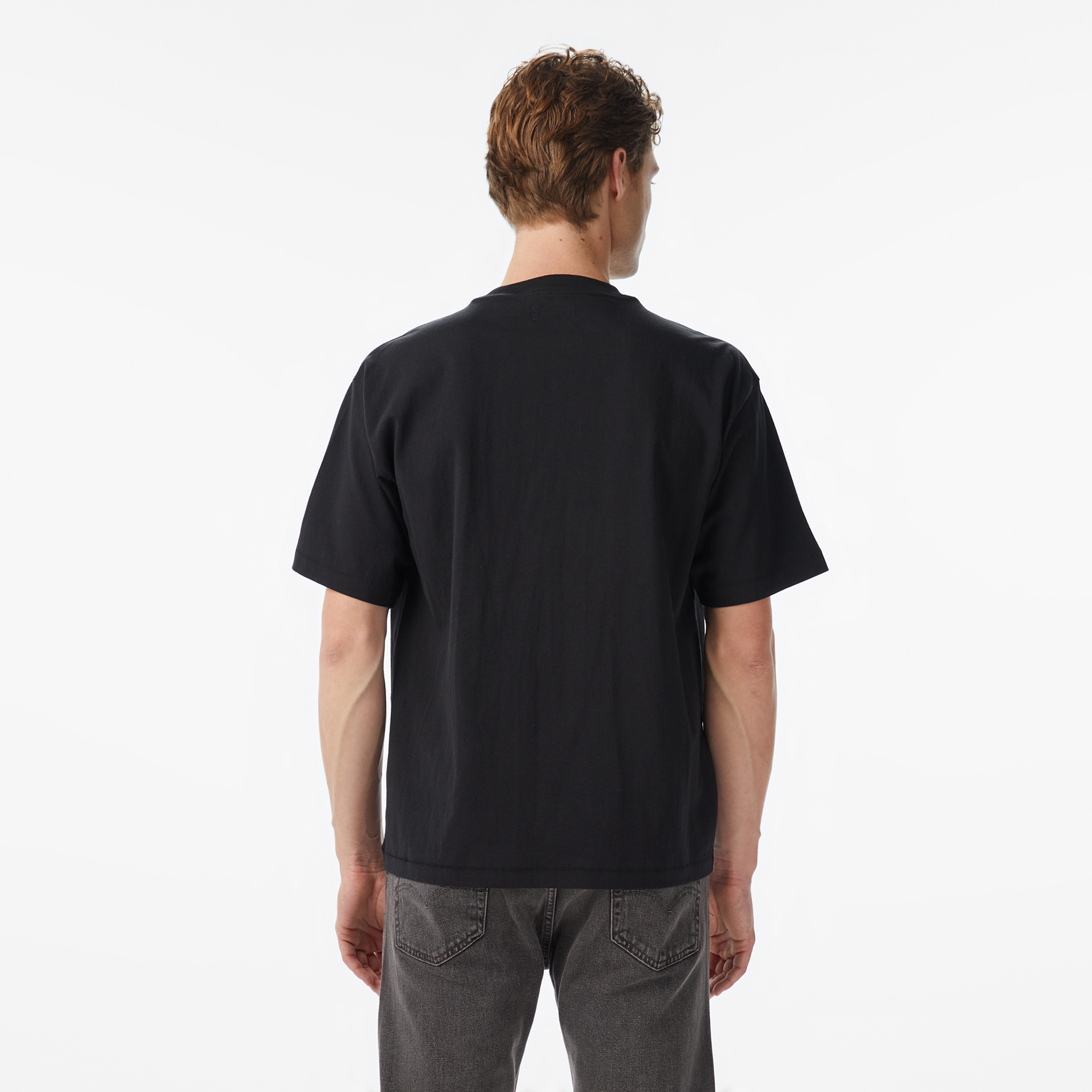 Market Smiley Call My Lawyer Bear Erkek Siyah T-Shirt