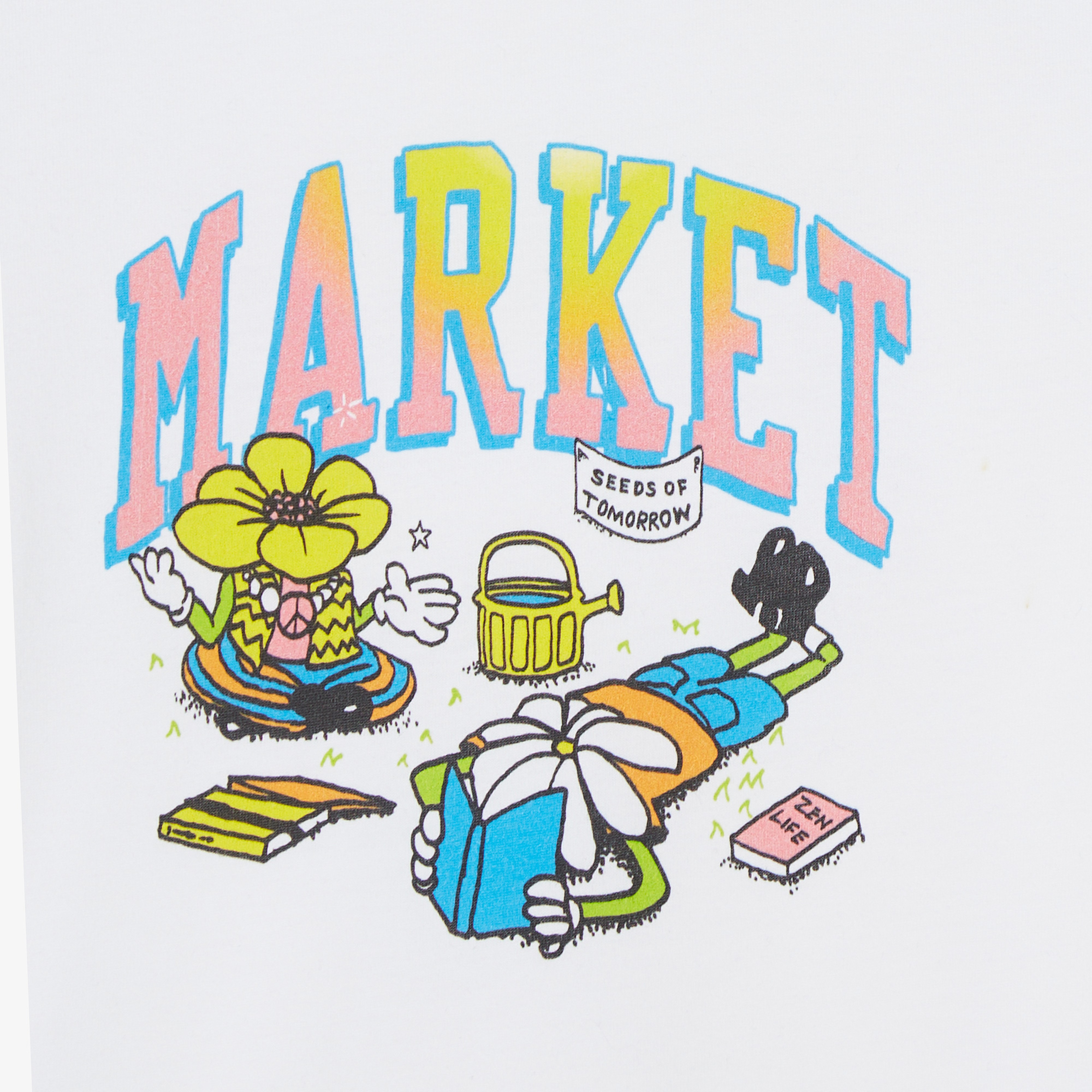 Market Seeds Of Tomorrow Çocuk Beyaz T-Shirt