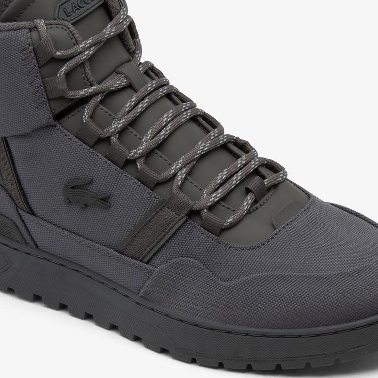 Lacoste T-Clip Winter Mid Erkek Gri Bot