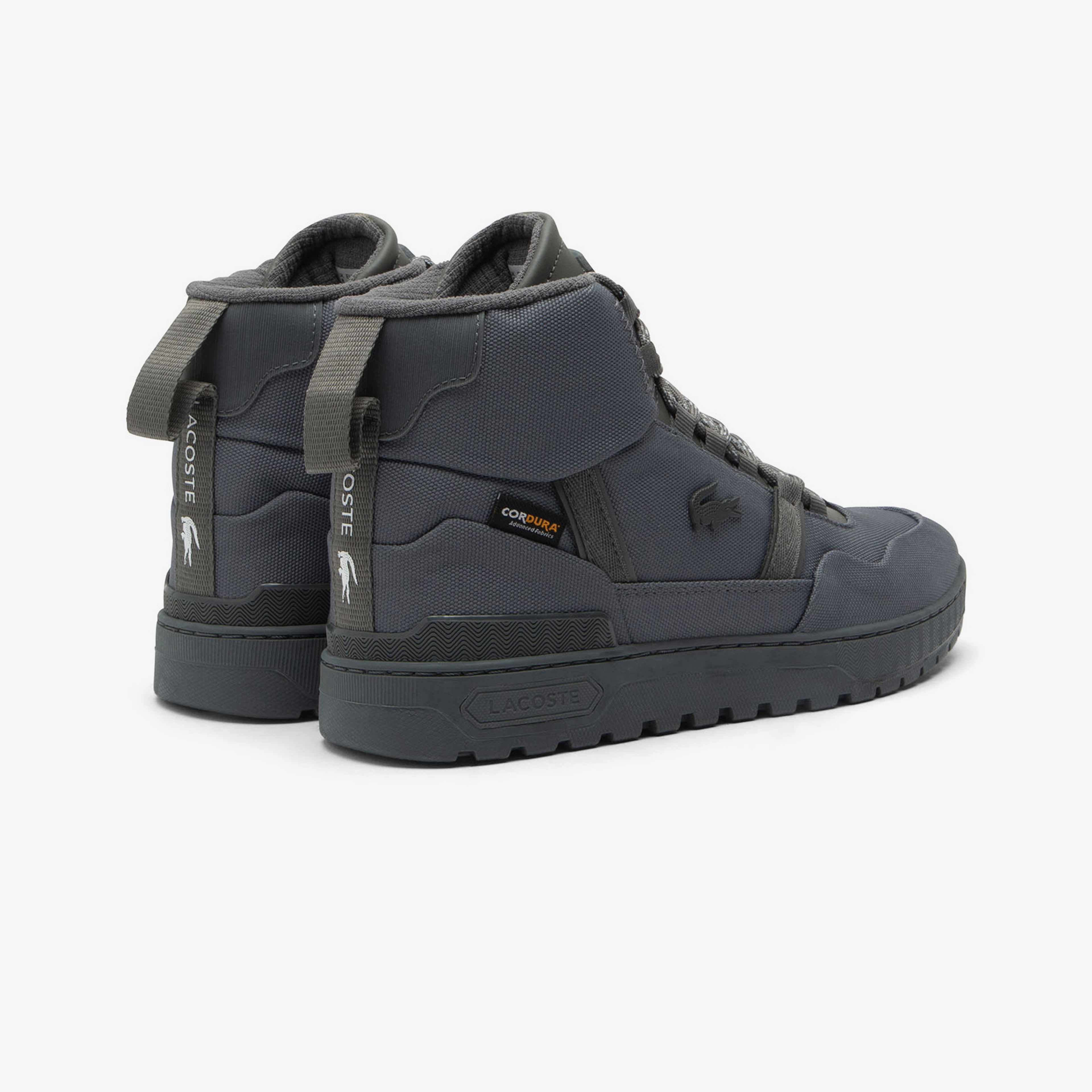 Lacoste T-Clip Winter Mid Erkek Gri Bot