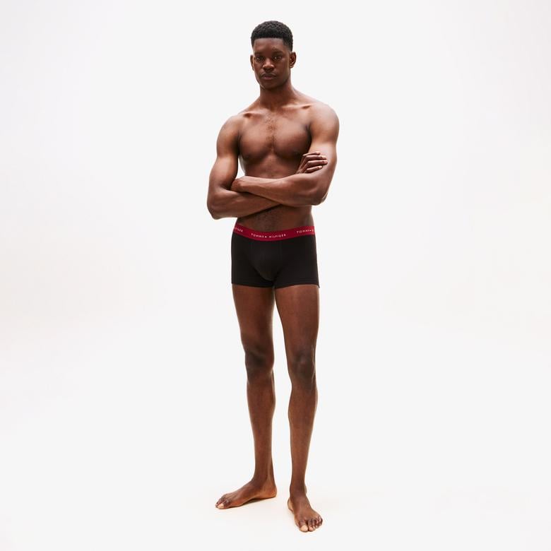 Tommy Hilfiger Wb Trunk Erkek Turuncu 3'lü Boxer