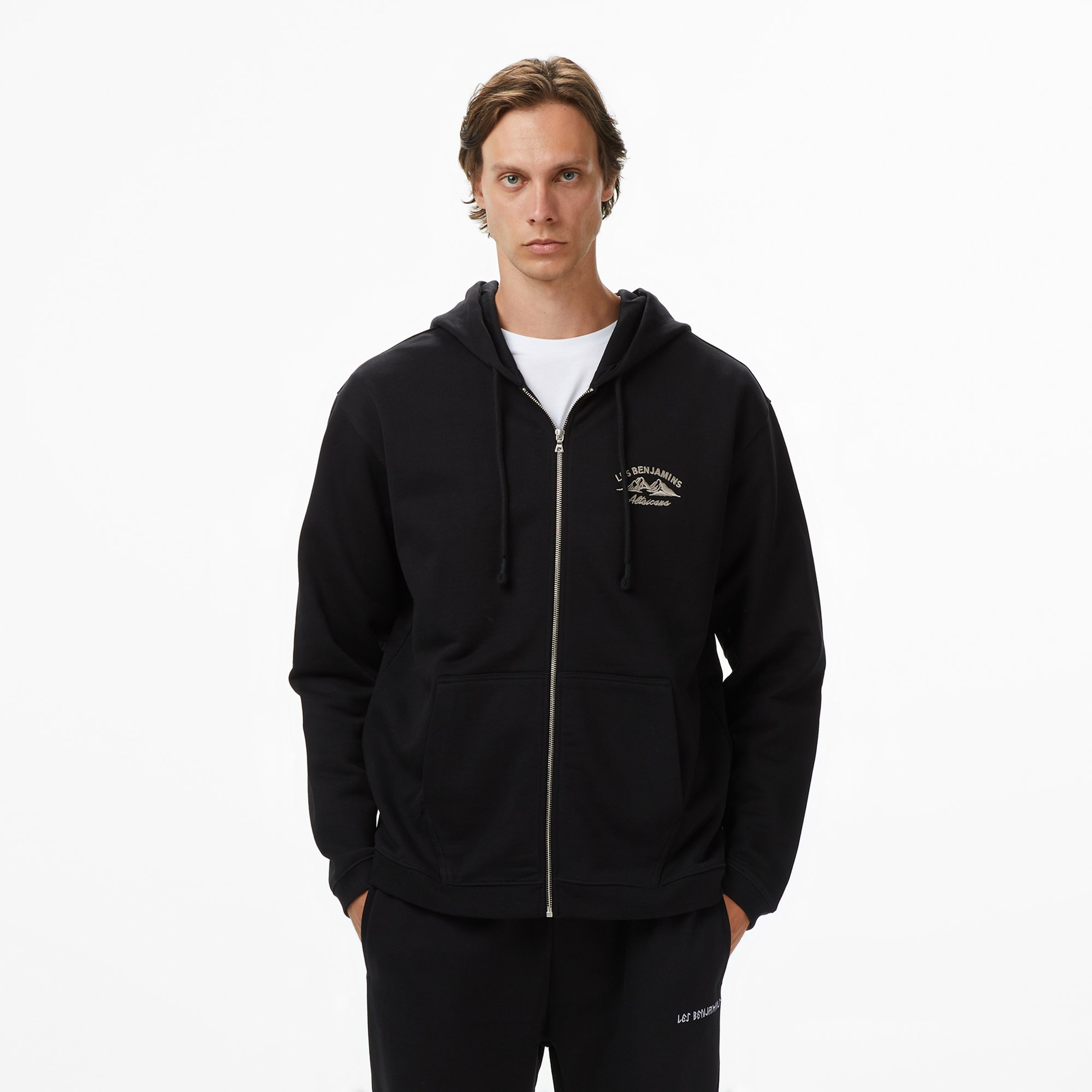 Les Benjamins Relaxed Fit Erkek Bej Sweatshirt