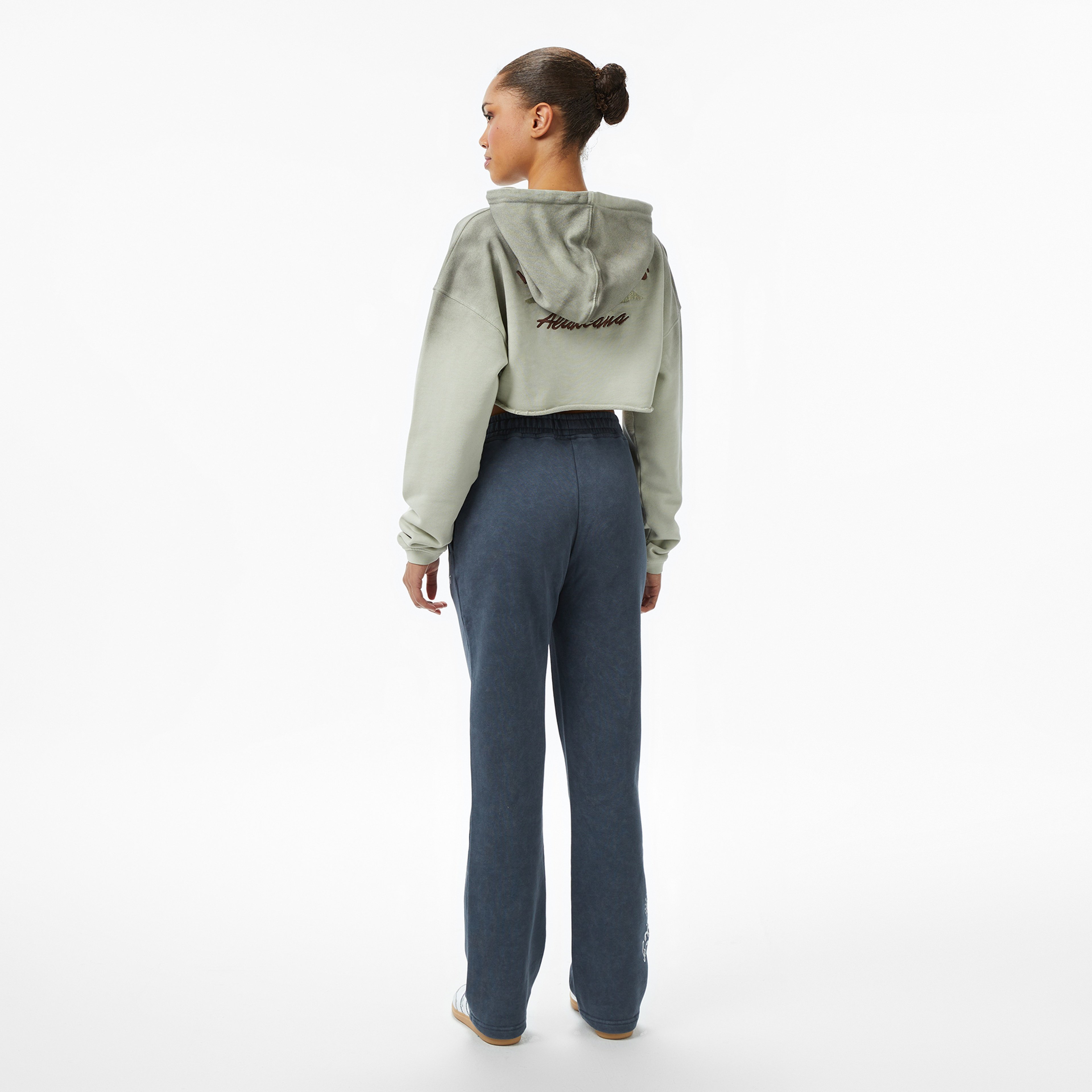 Les Benjamins Relaxed Fit Ombre Kadın Mavi Eşofman Altı