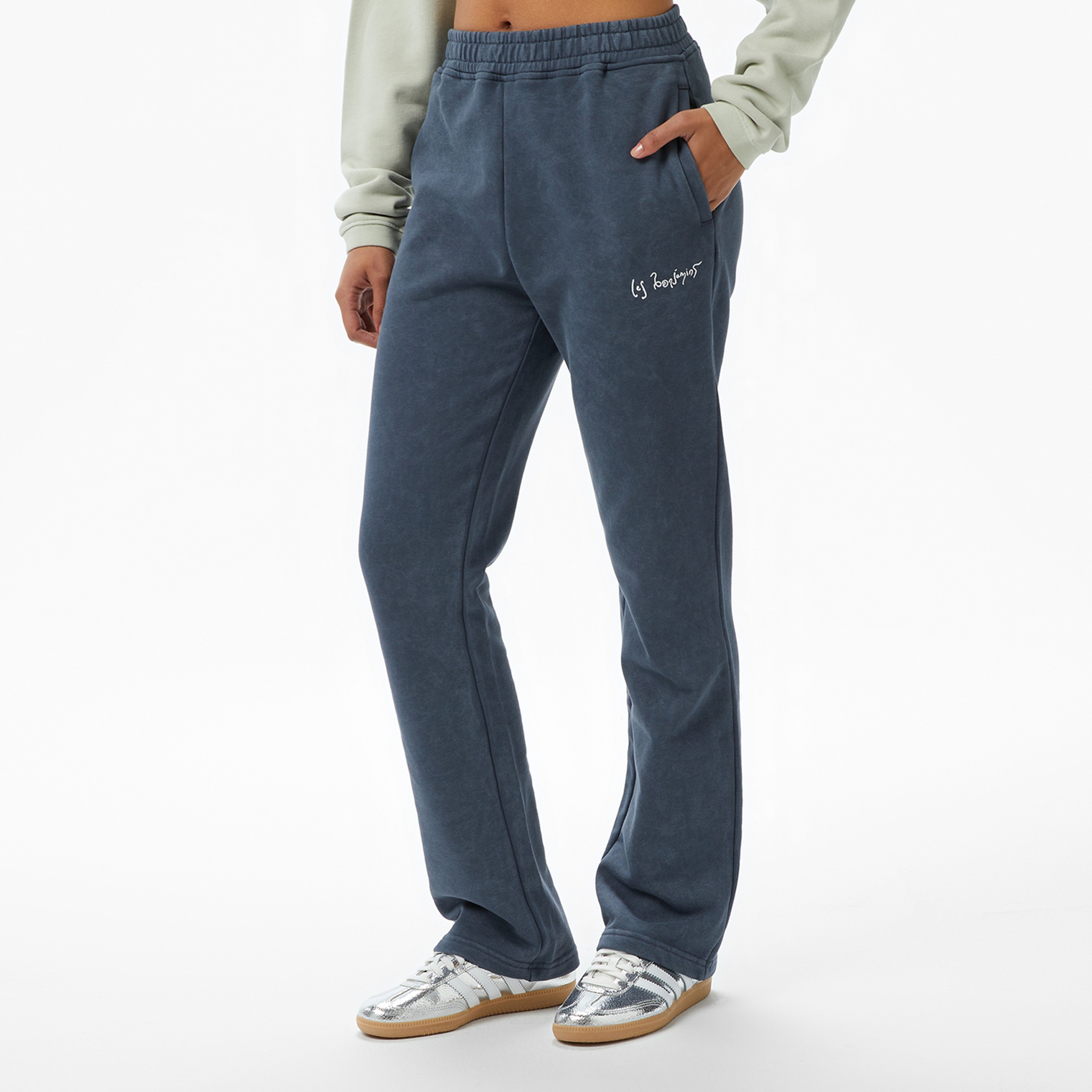 Les Benjamins Relaxed Fit Ombre Kadın Mavi Eşofman Altı