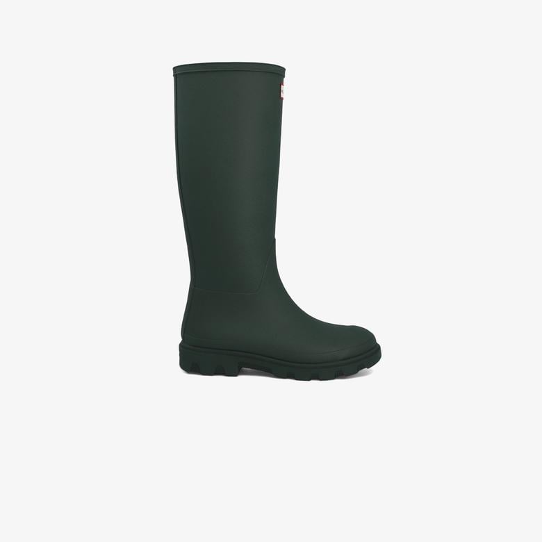 Hunter Downpour Termal Kadın Yeşil Uzun Bot