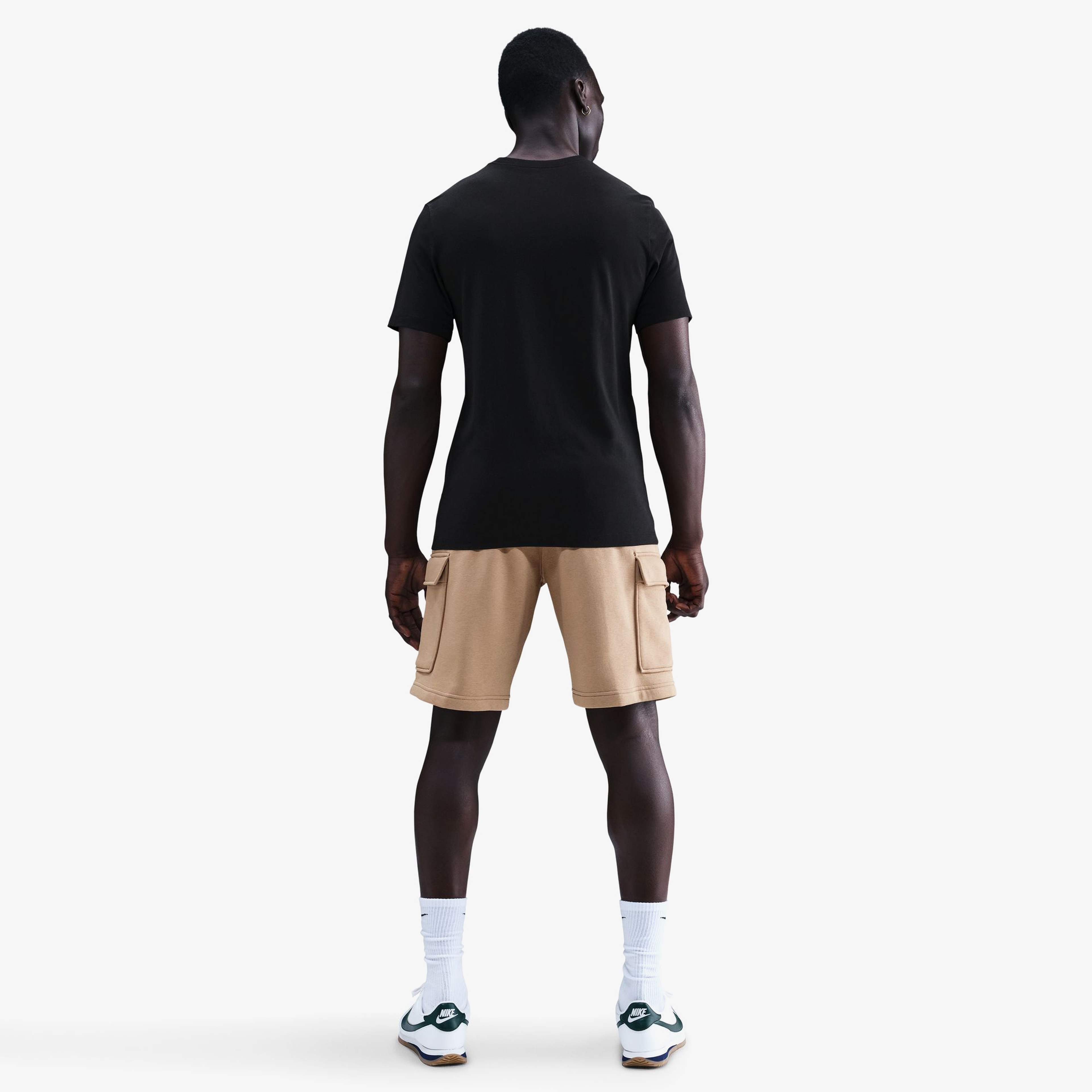 Nike Sportswear Club Erkek Siyah T-Shirt