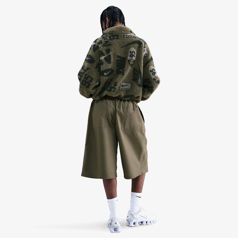 Nike Sportswear Street Sherpa Kadın Haki Ceket